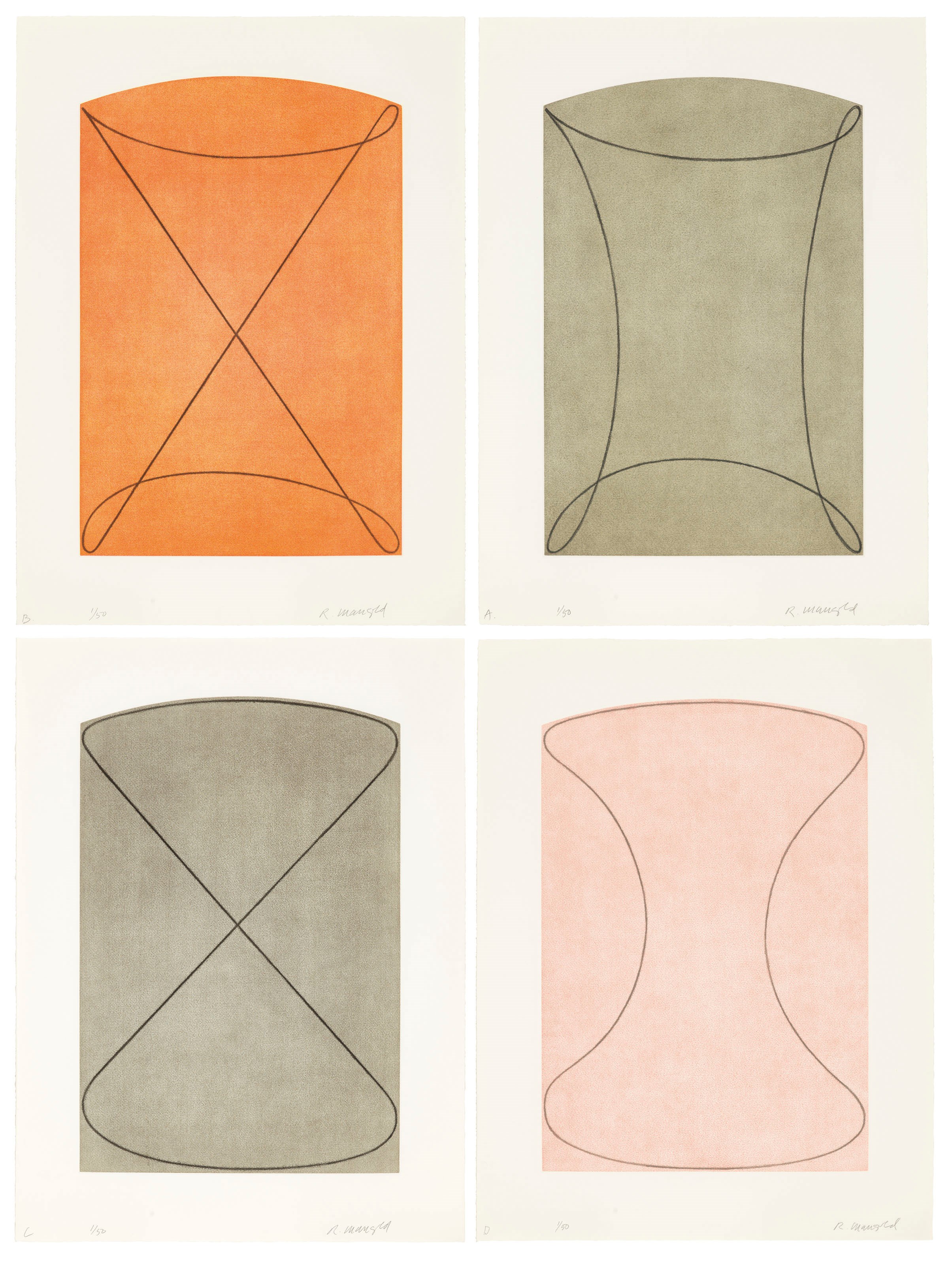 ROBERT MANGOLD (B. 1937)