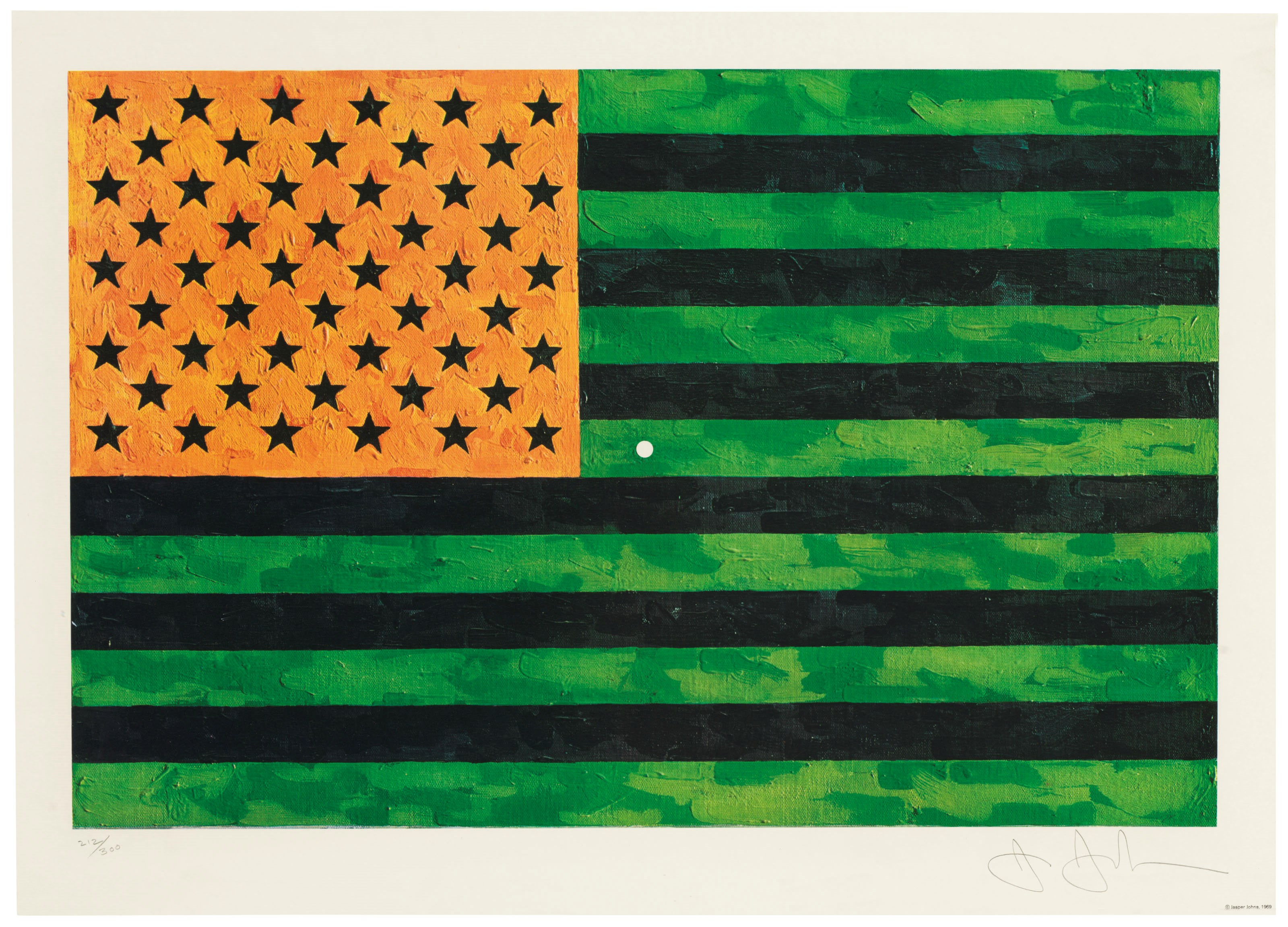 JASPER JOHNS (B. 1930)