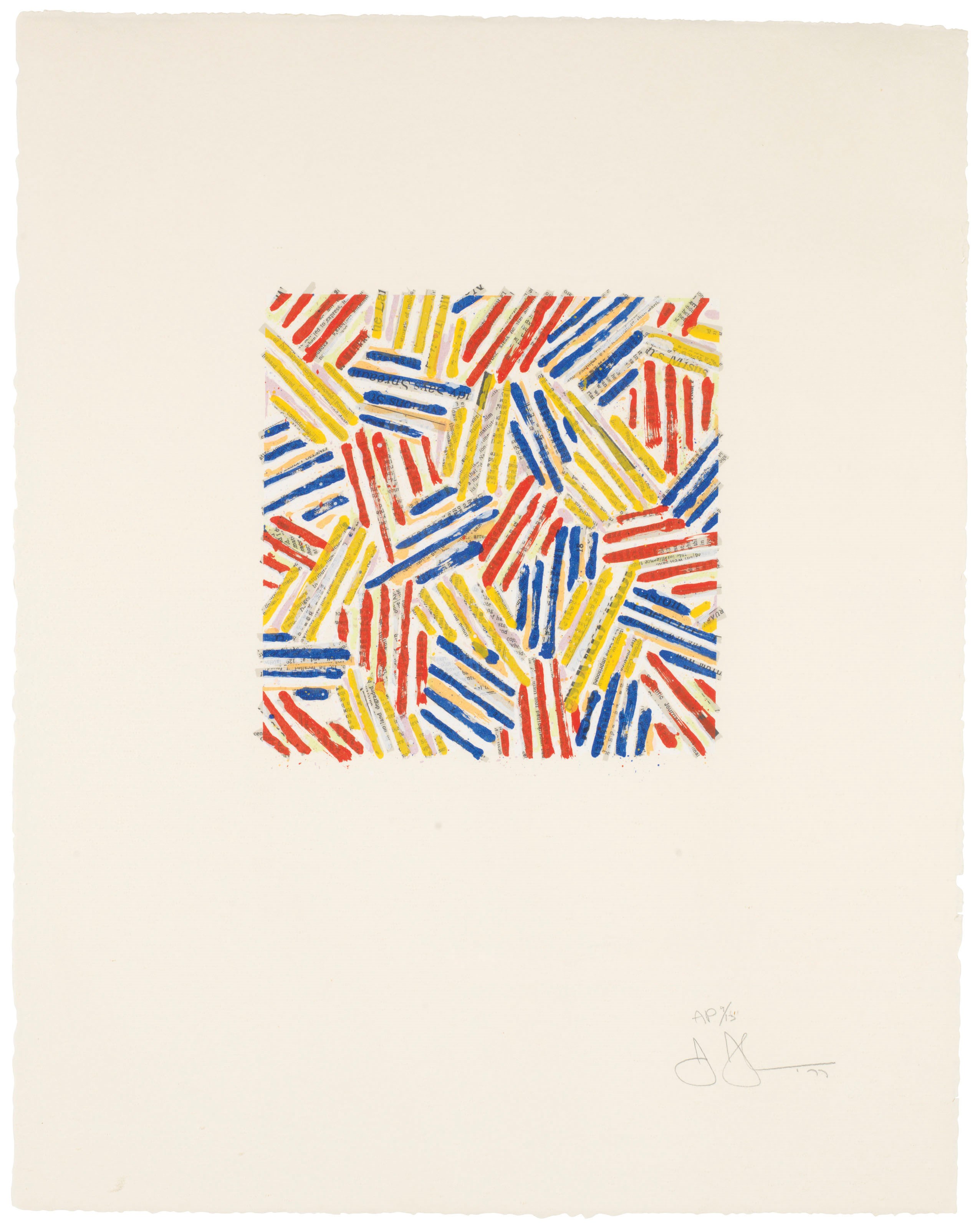 JASPER JOHNS (b. 1930)