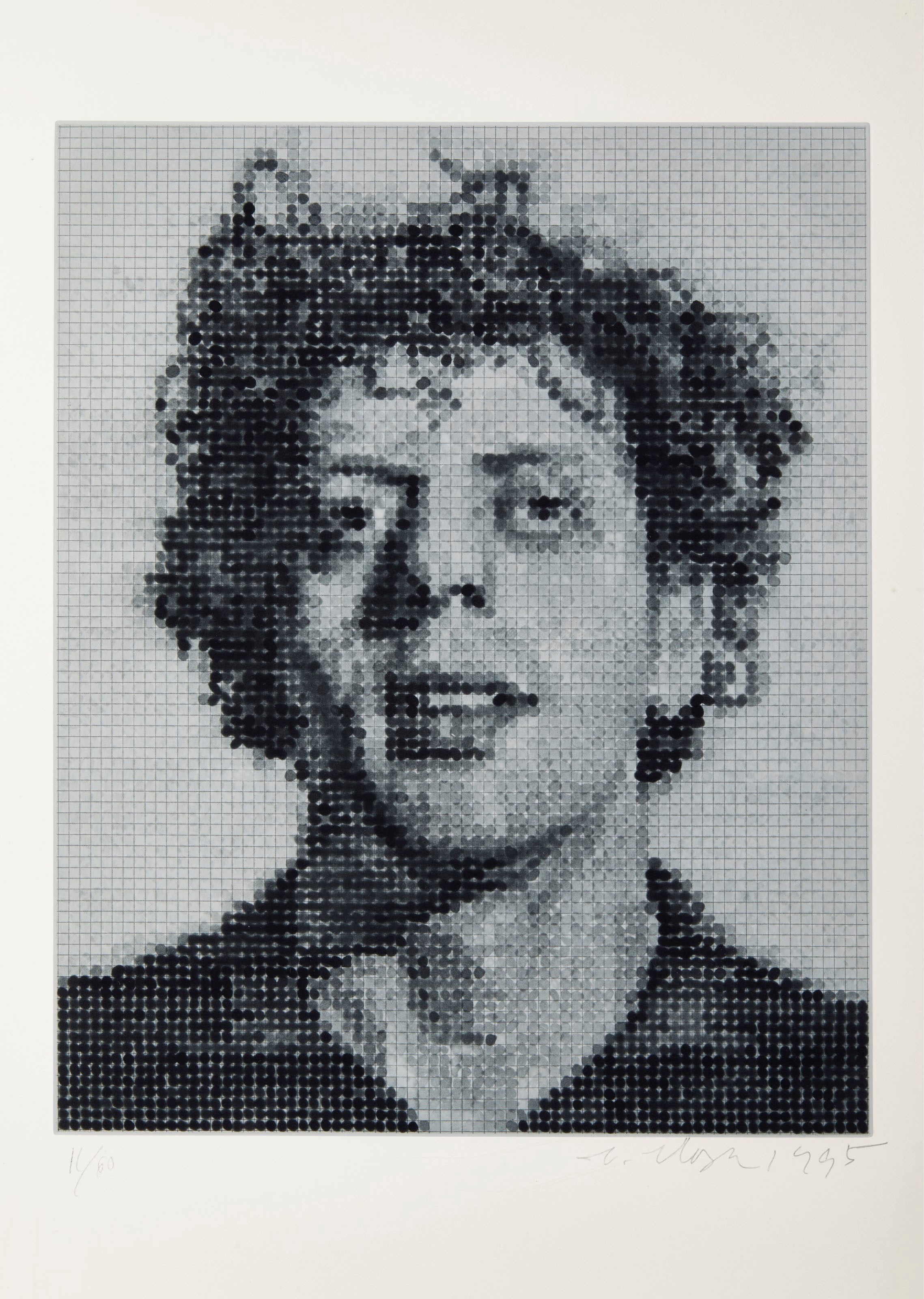 CHUCK CLOSE (B. 1940)