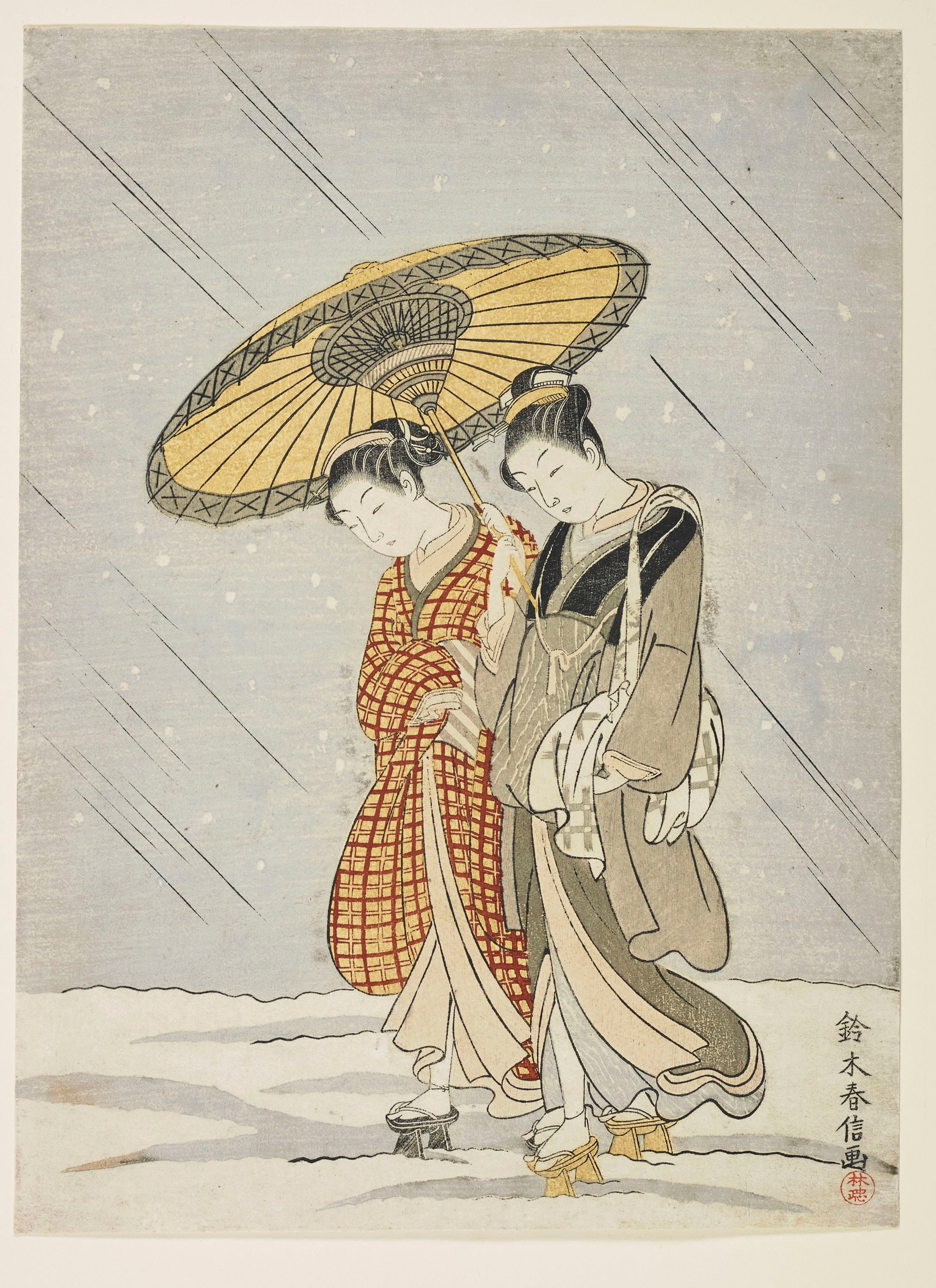SUZUKI HARUNOBU (1724-1770)
