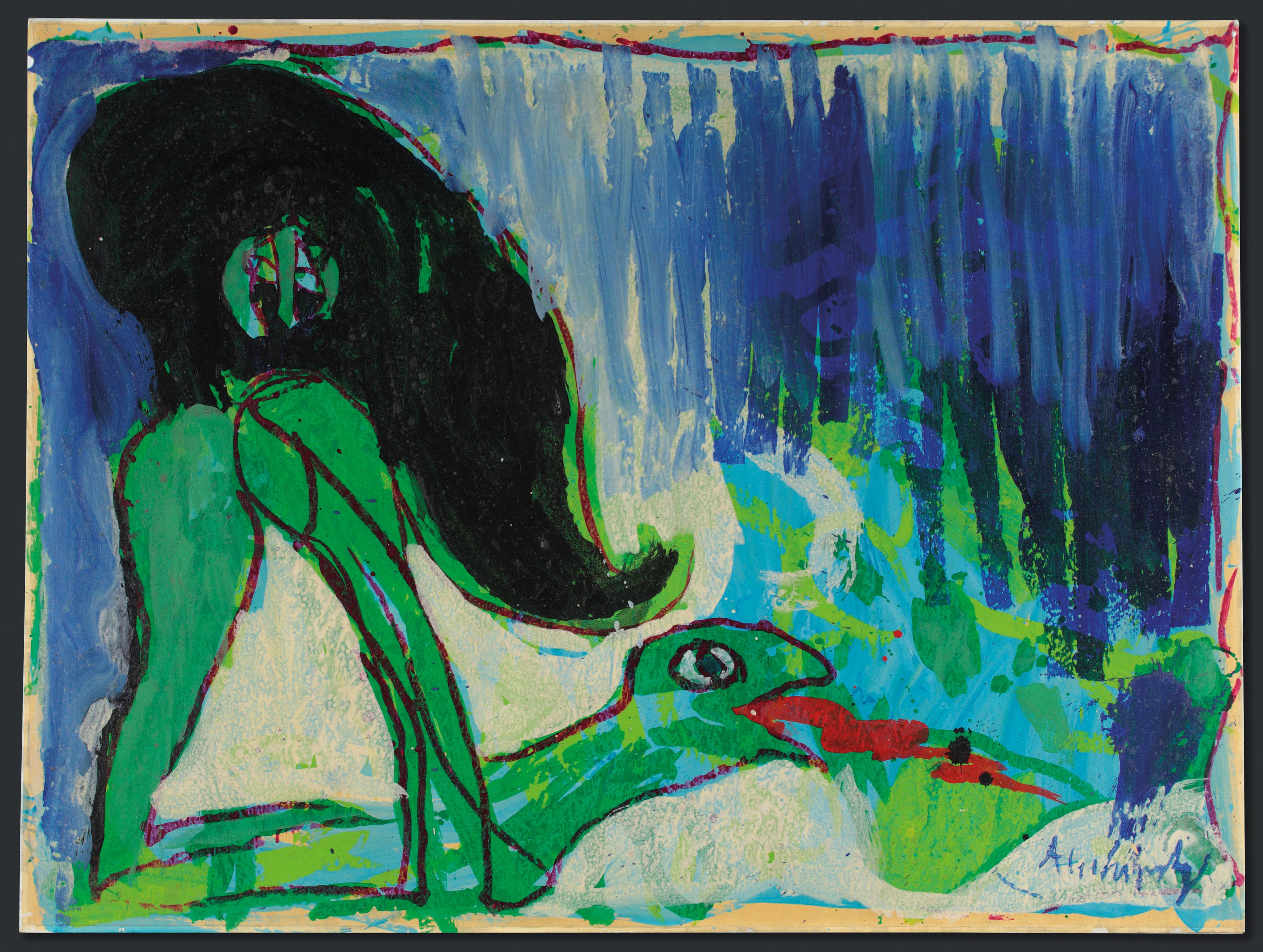 Pierre Alechinsky (b. 1927)