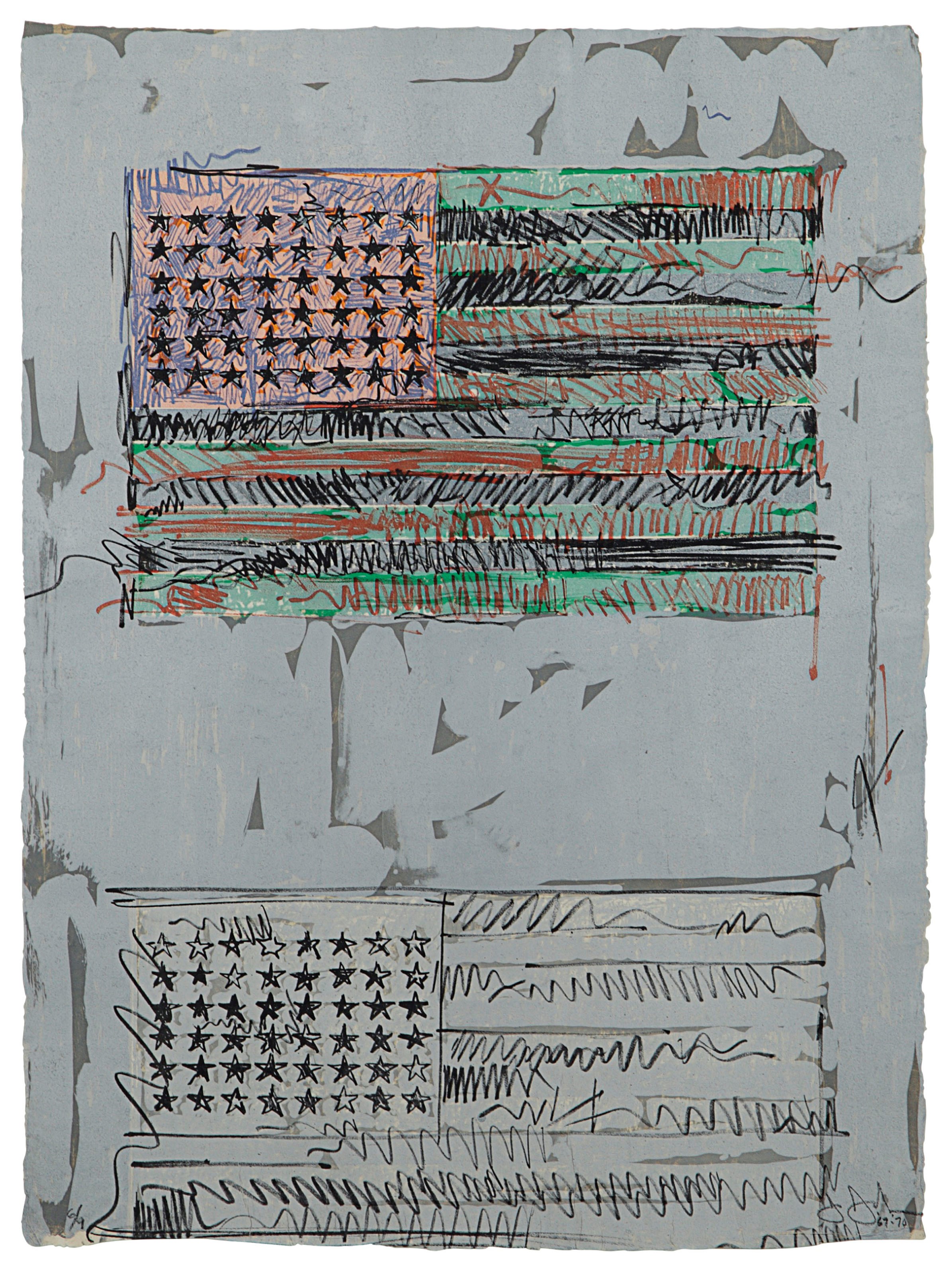 JASPER JOHNS (B. 1930)