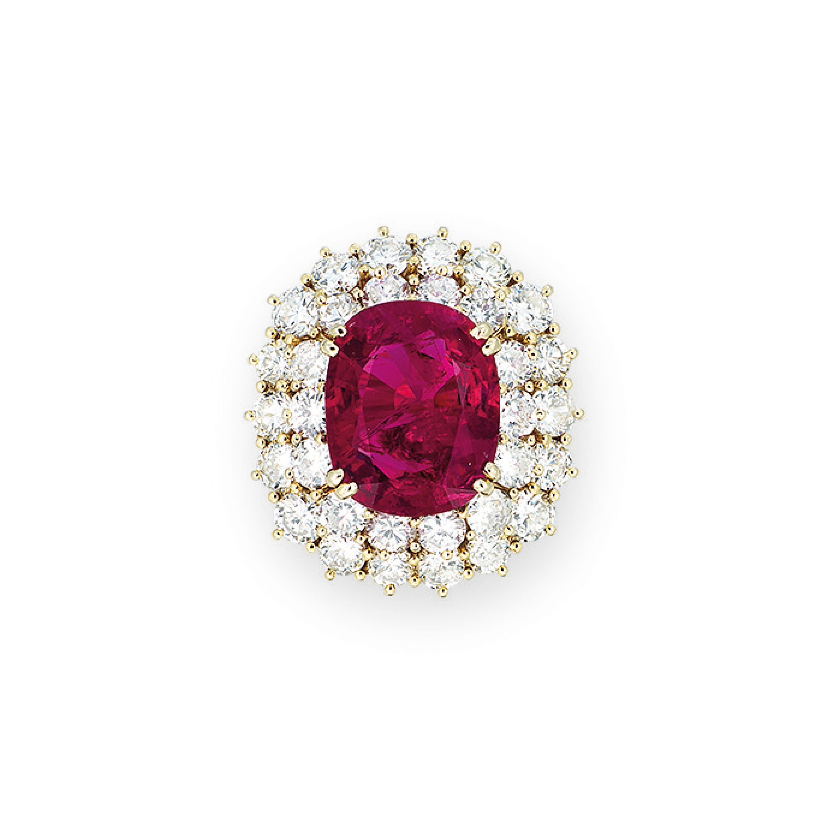 RUBY AND DIAMOND RING