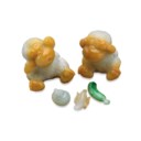 GROUP OF JADEITE CARVINGS