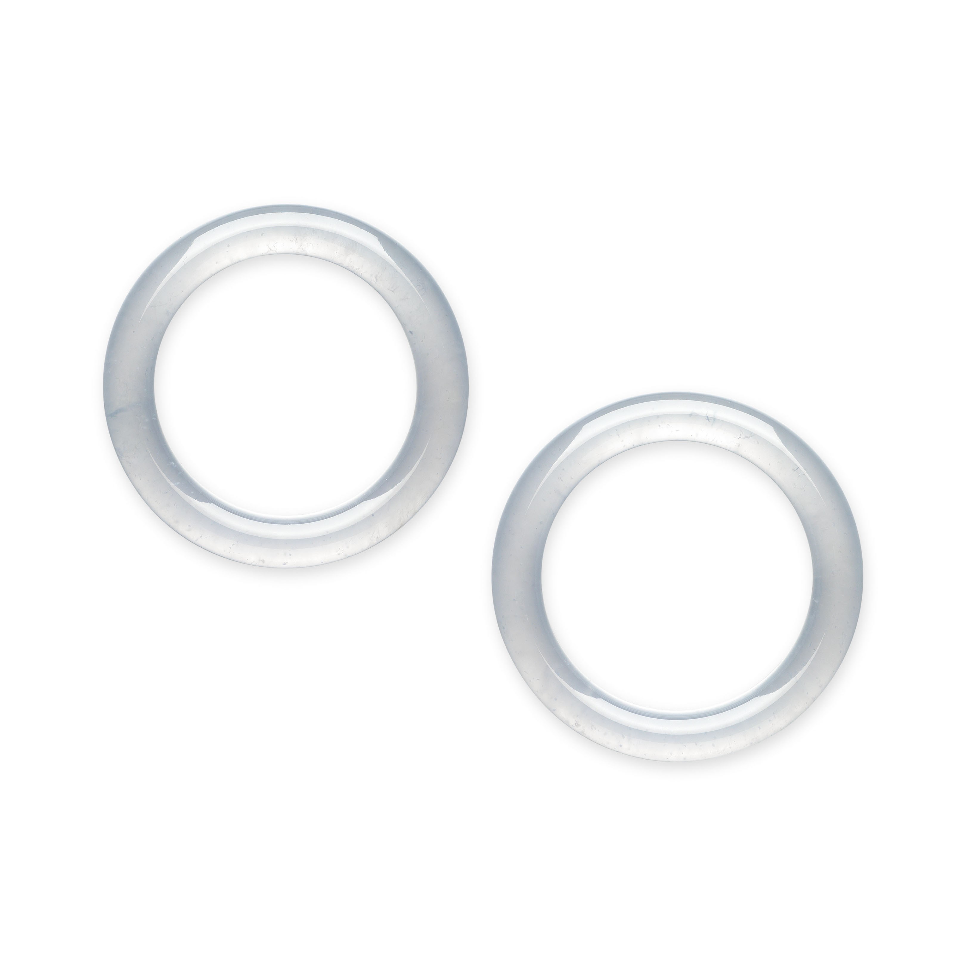 PAIR OF JADEITE BANGLES