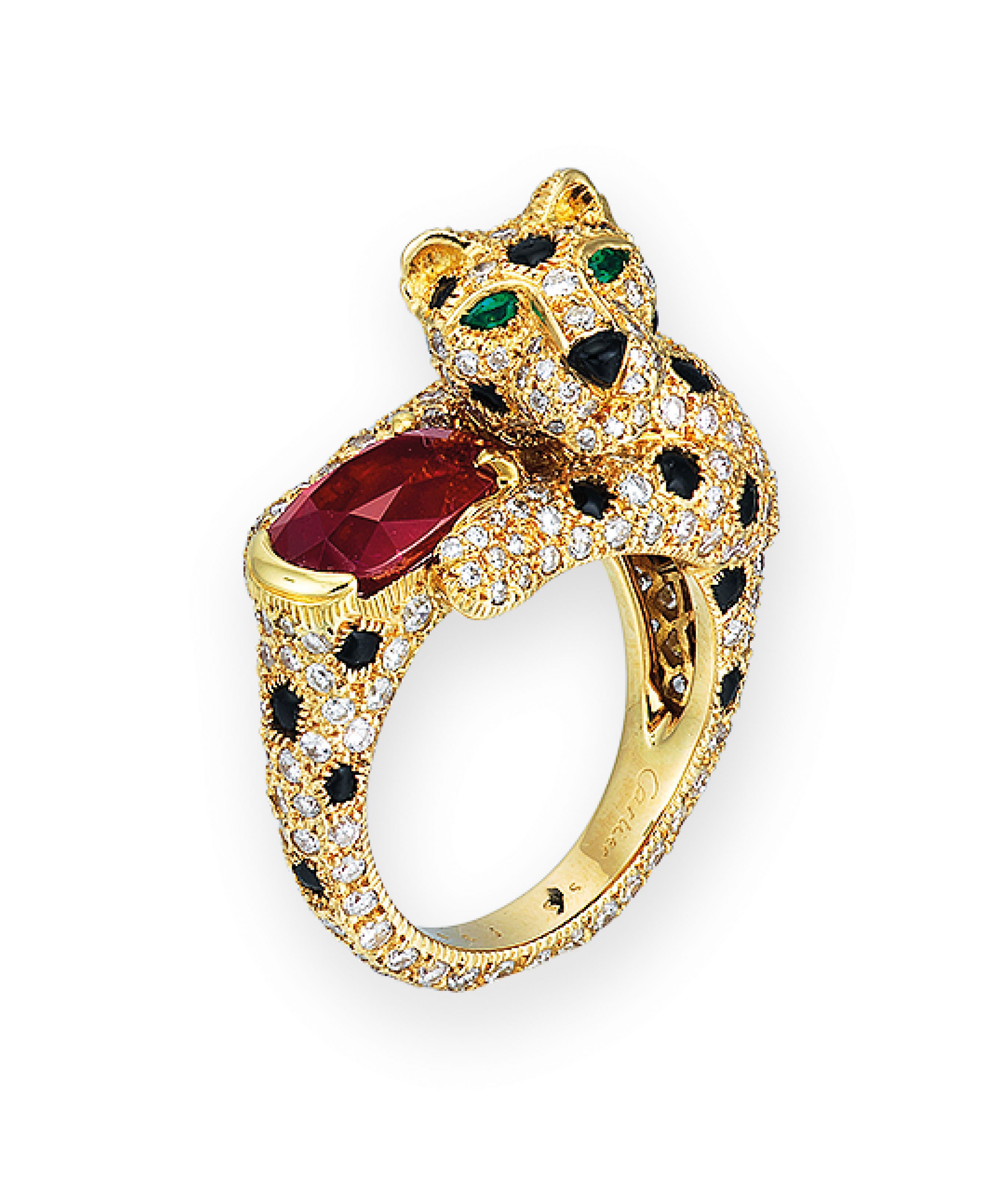 MULTI-GEM 'PANTHÈRE' RING, CARTIER