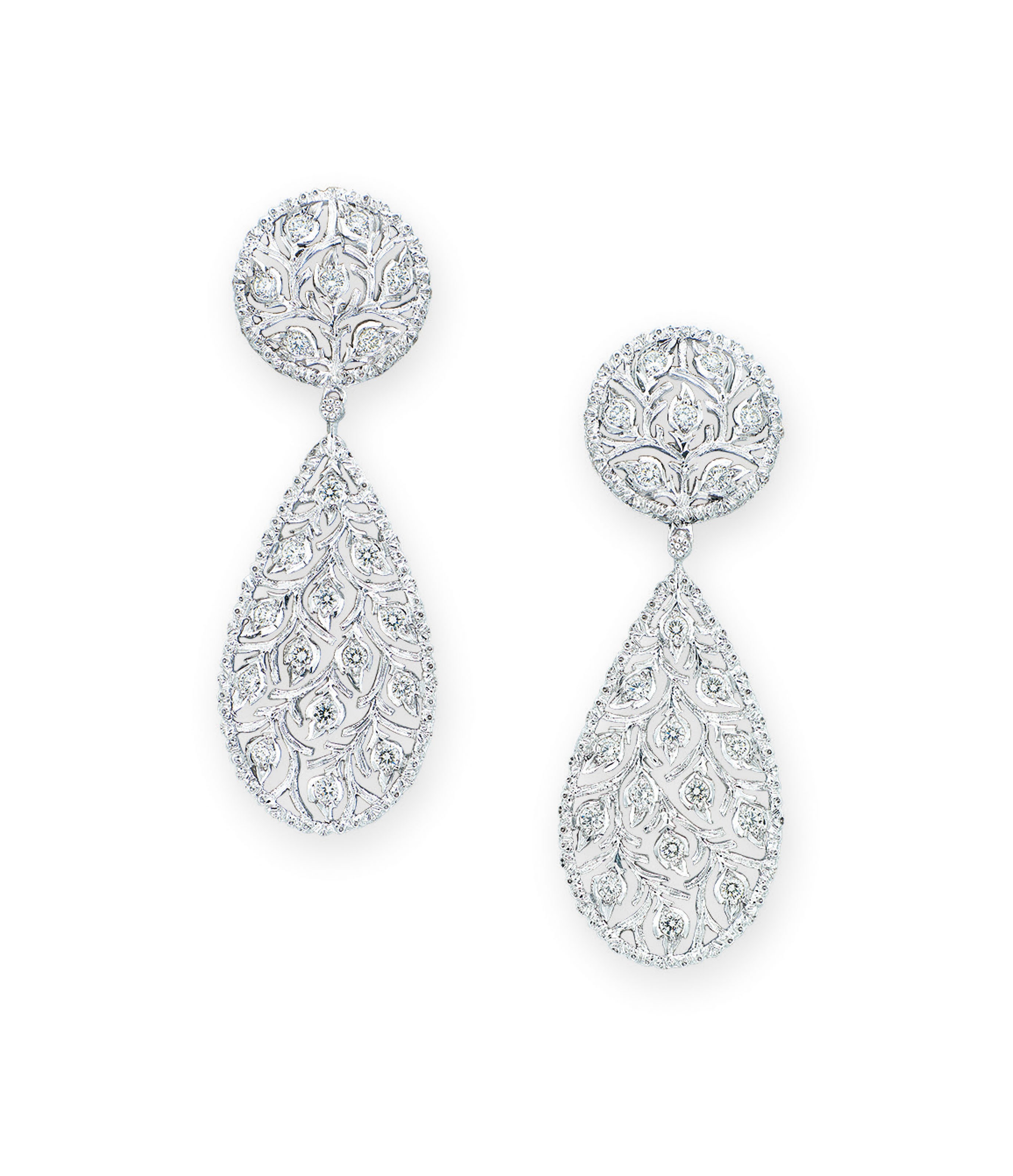 DIAMOND EARRINGS, BUCCELLATI
