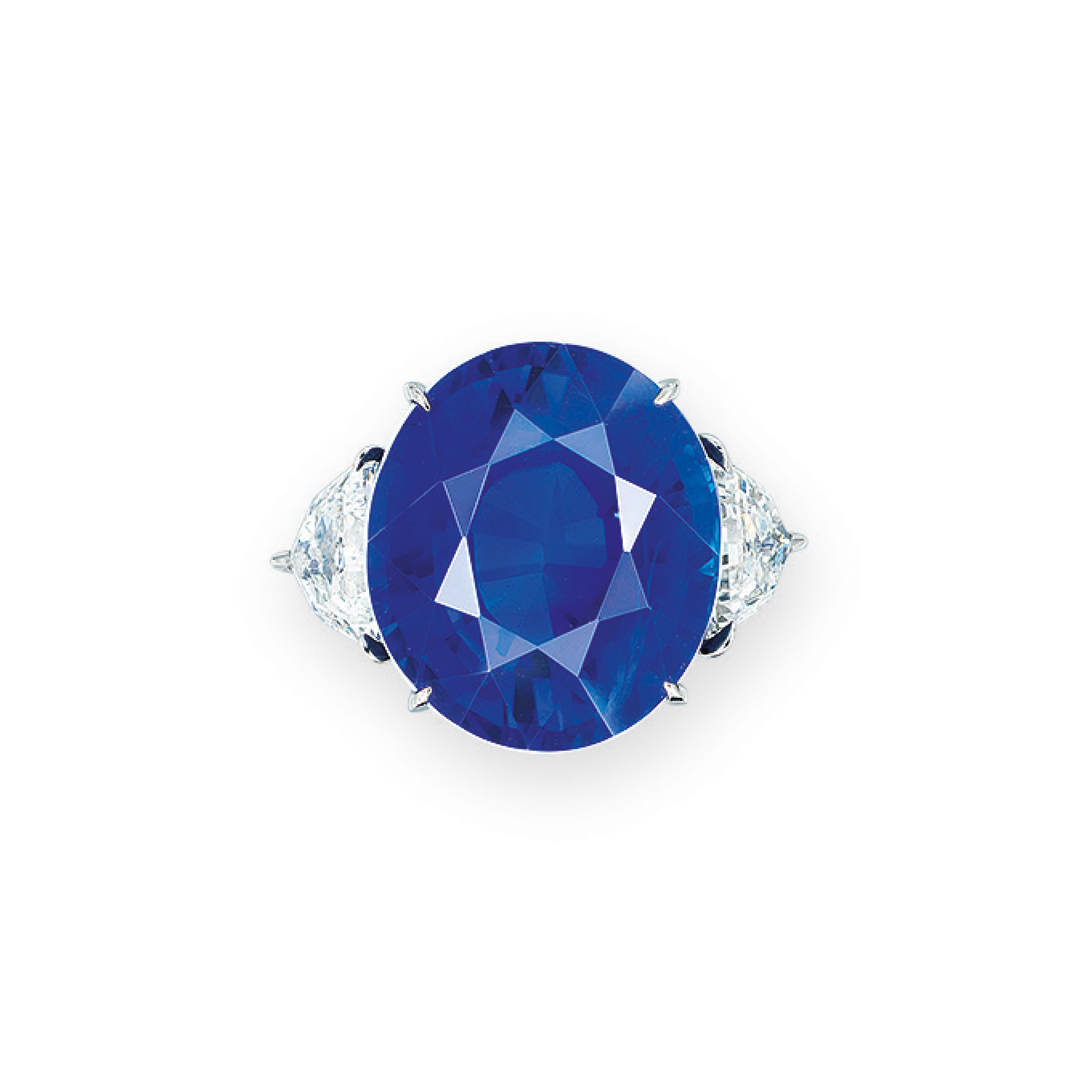 IMPORTANT SAPPHIRE AND DIAMOND RING