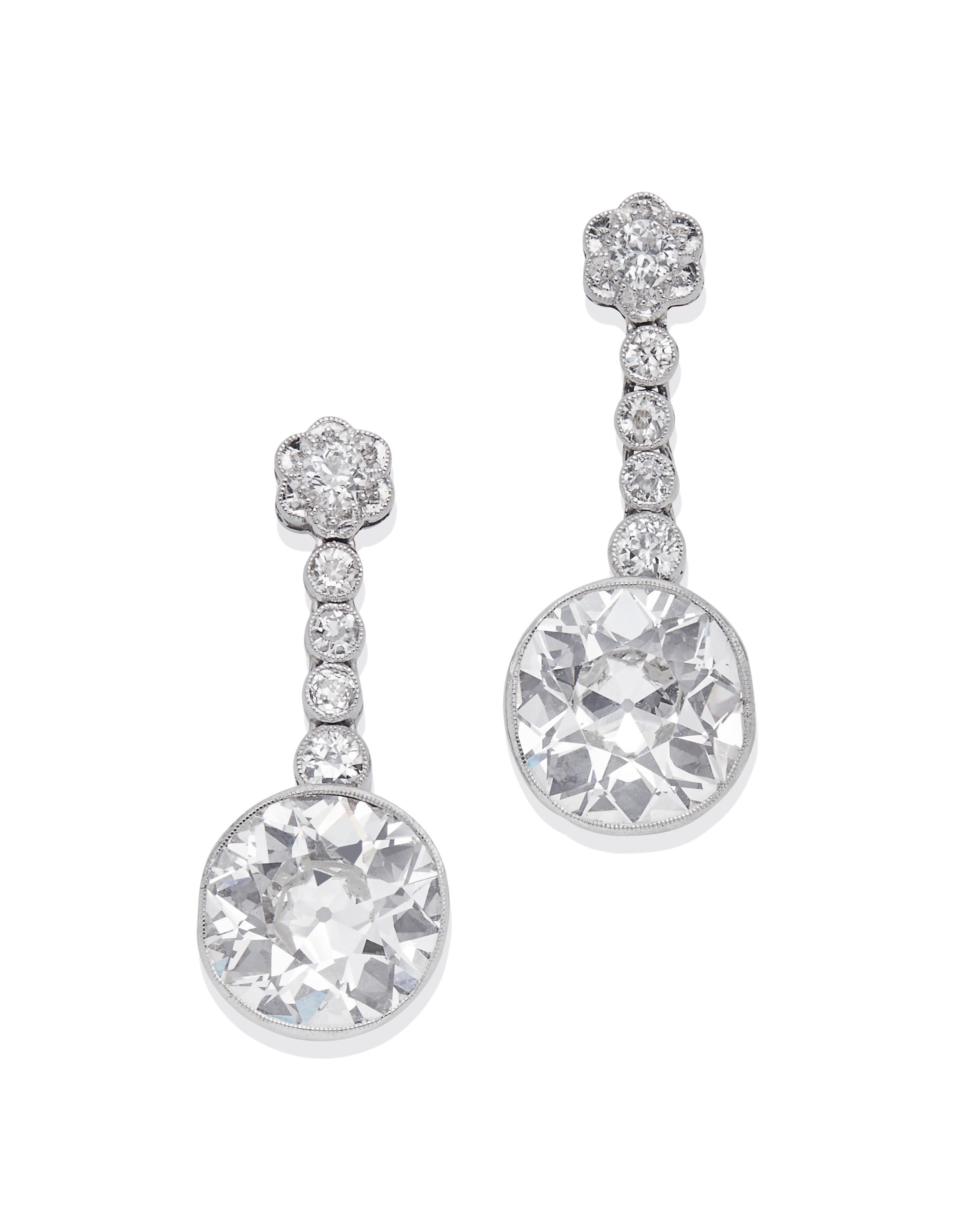 BOUCLES D'OREILLES DIAMANTS