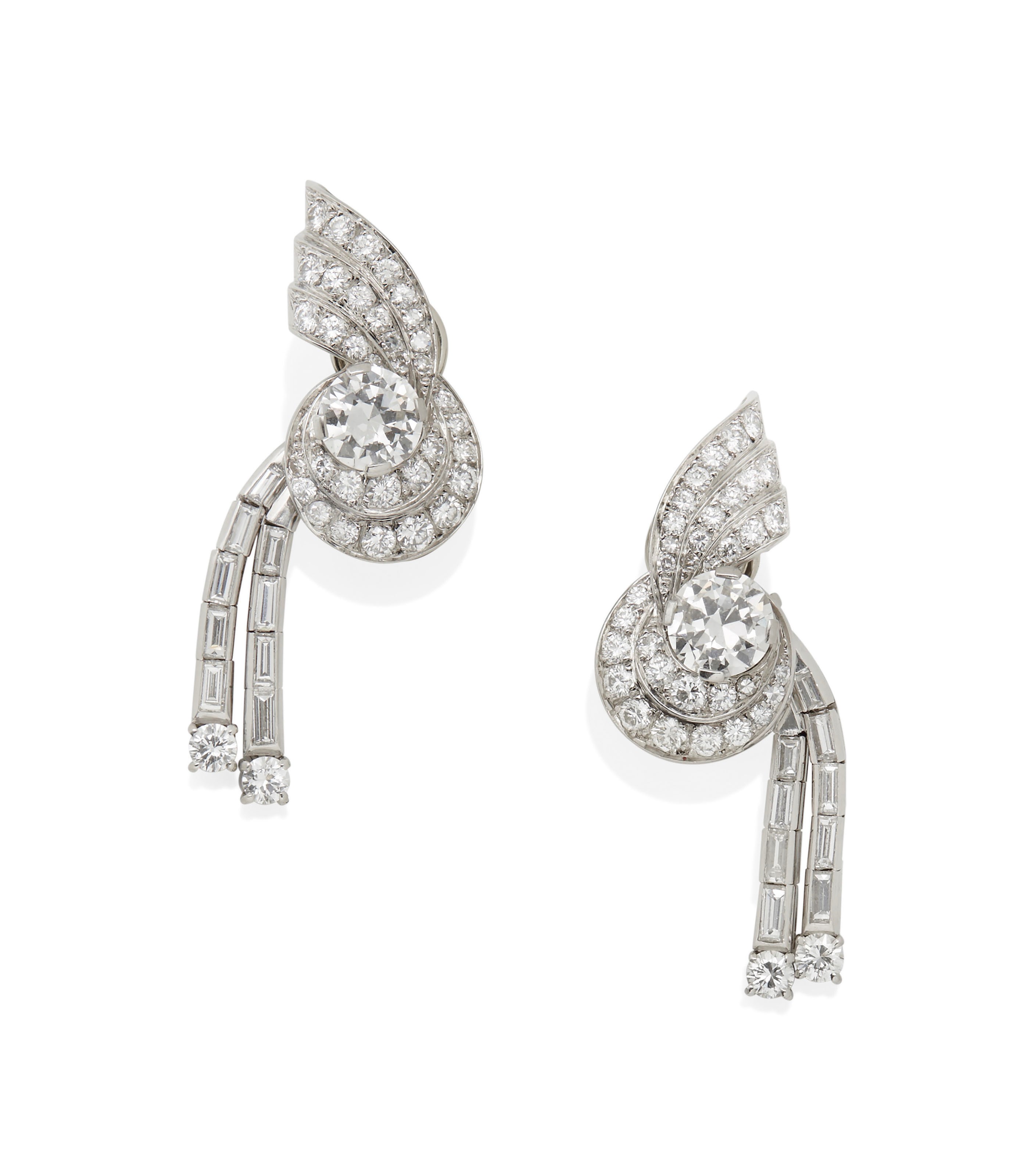 BOUCLES D'OREILLES DIAMANTS