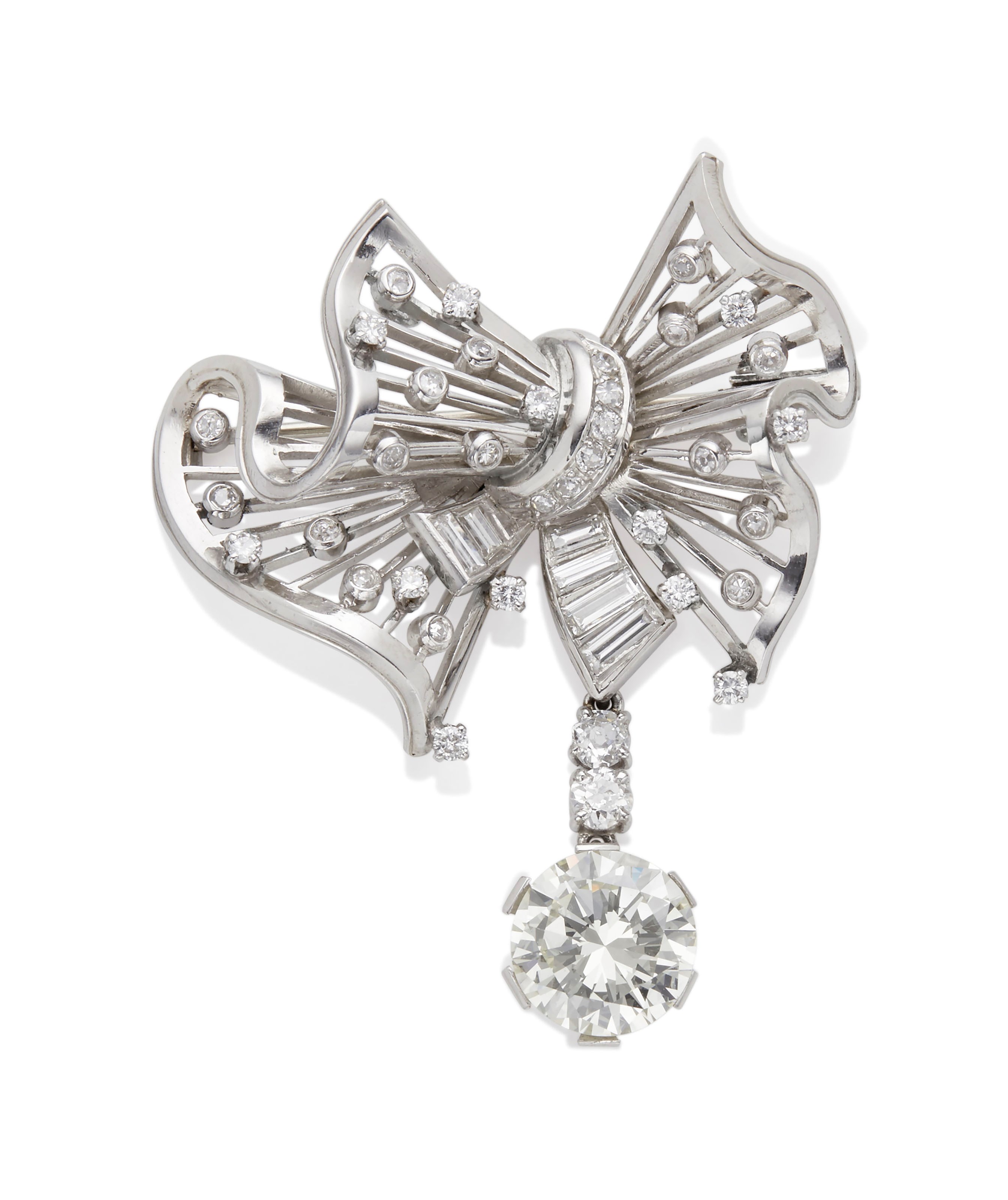 BROCHE DIAMANTS