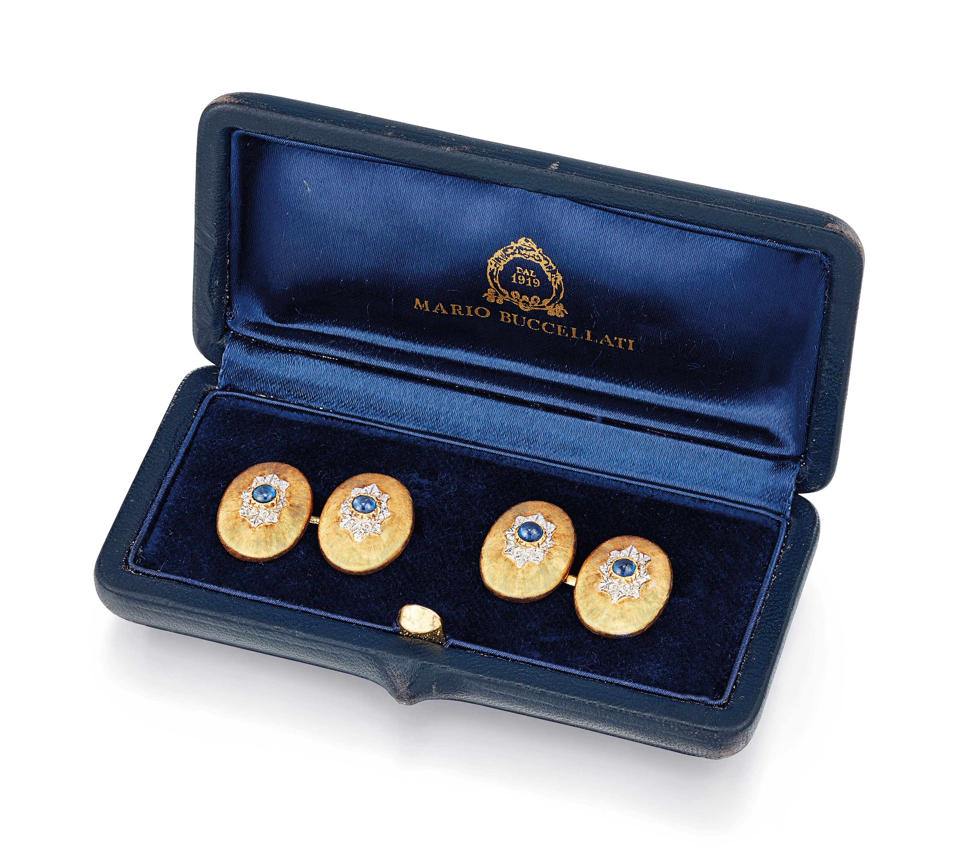SAPPHIRE CUFFLINKS, BUCCELLATI