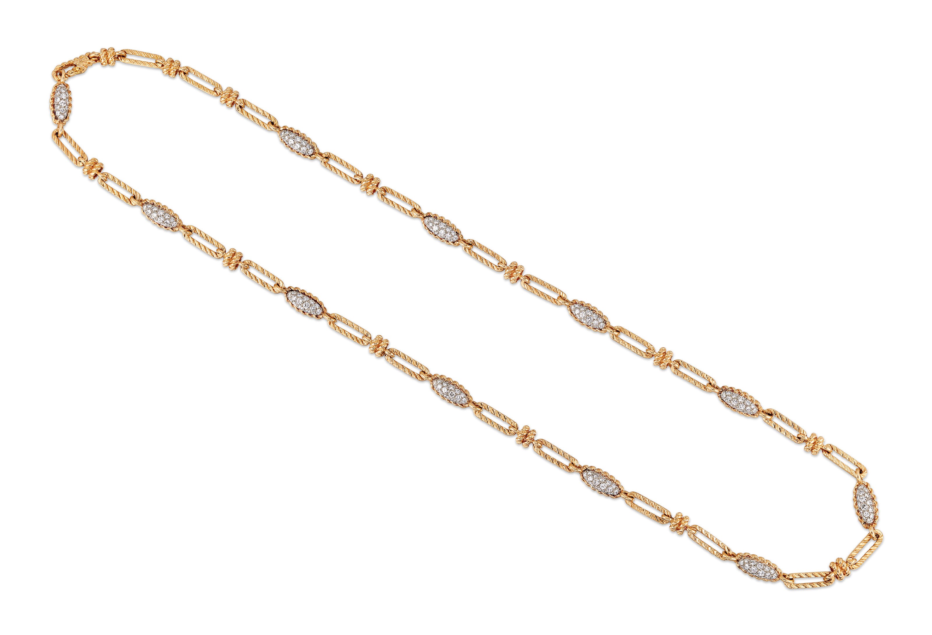 DIAMOND LONGCHAIN NECKLACE, FRED
