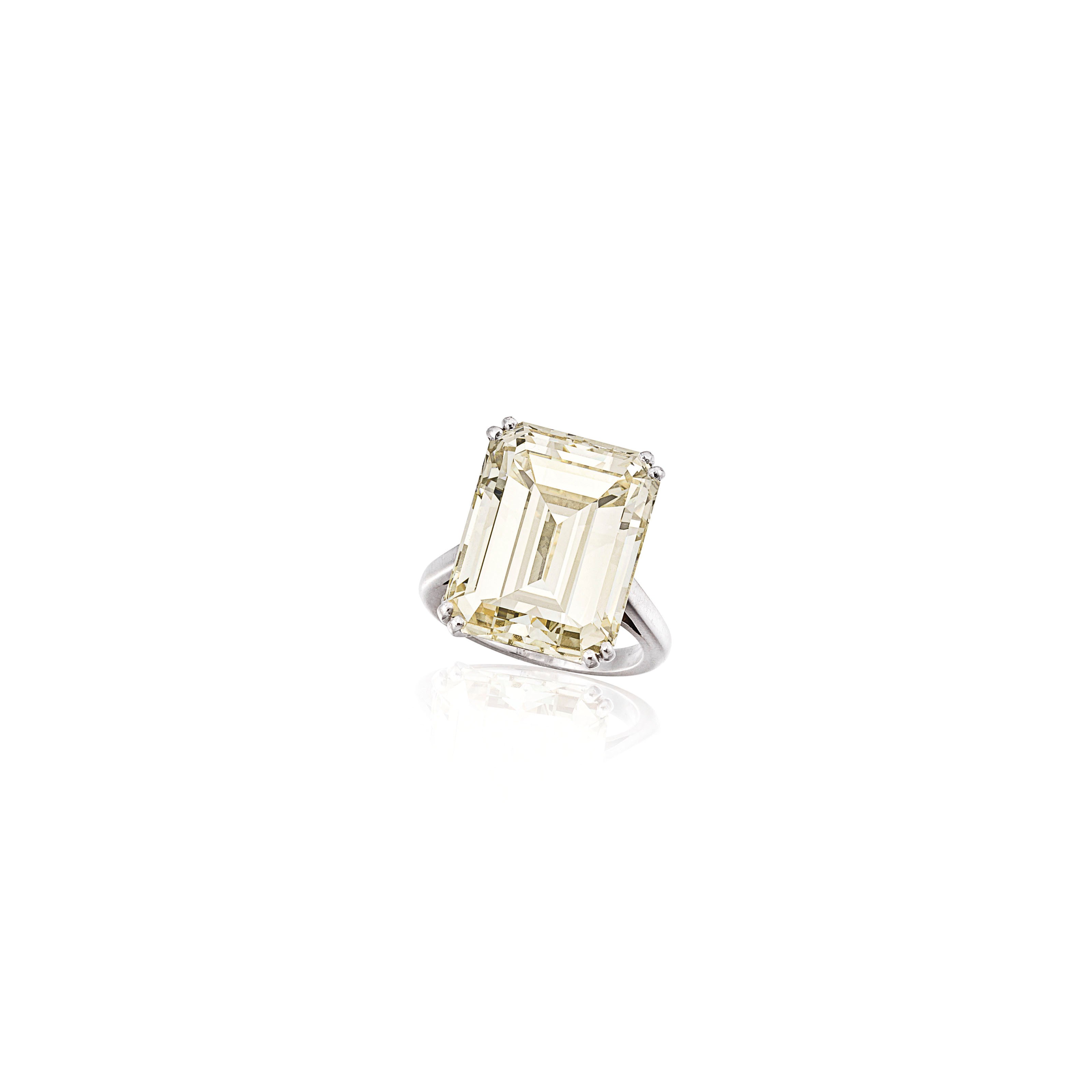 DIAMOND SINGLE STONE RING, CARTIER