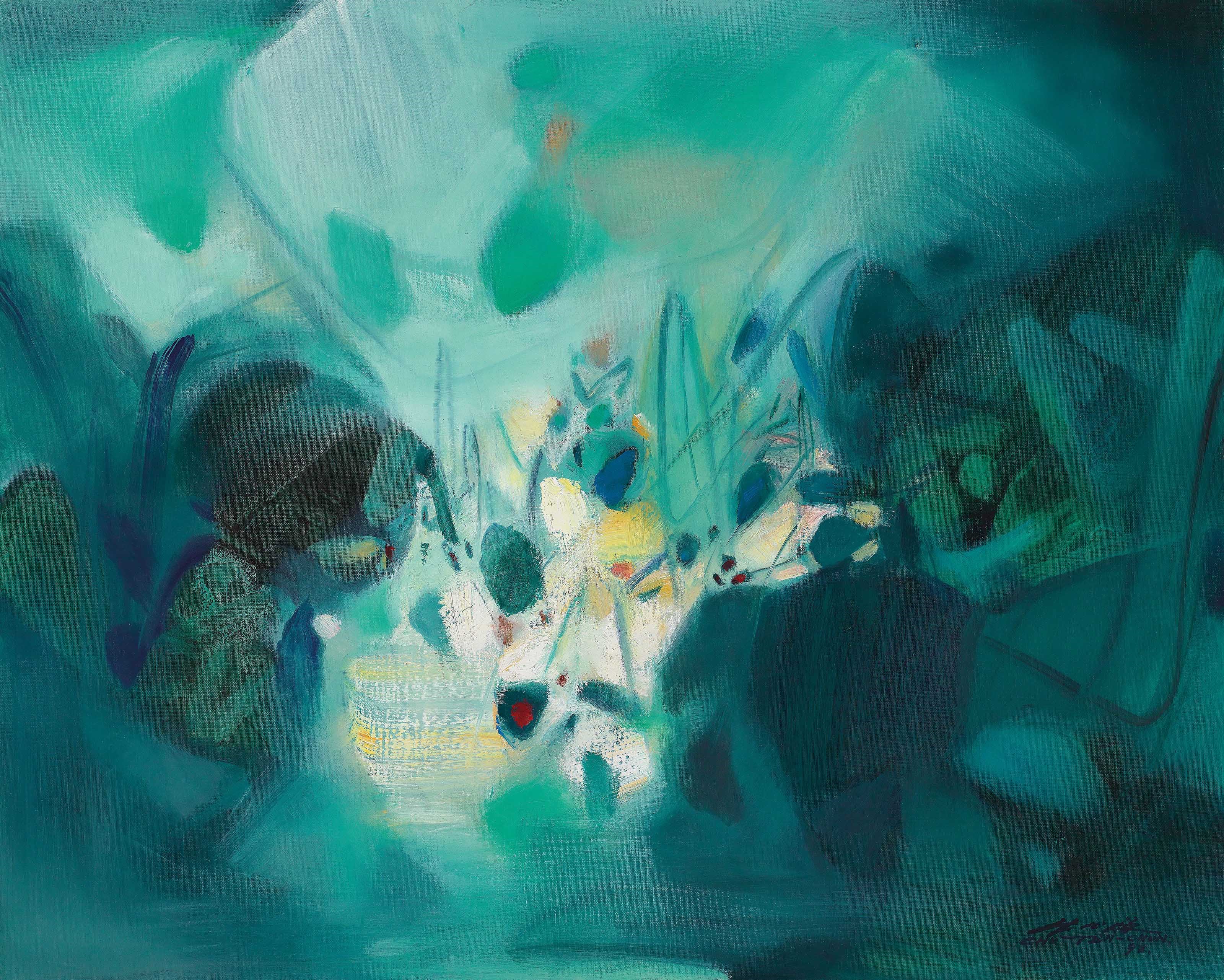 CHU TEH-CHUN (ZHU DEQUN, FRANCE/CHINA, 1920-2014)