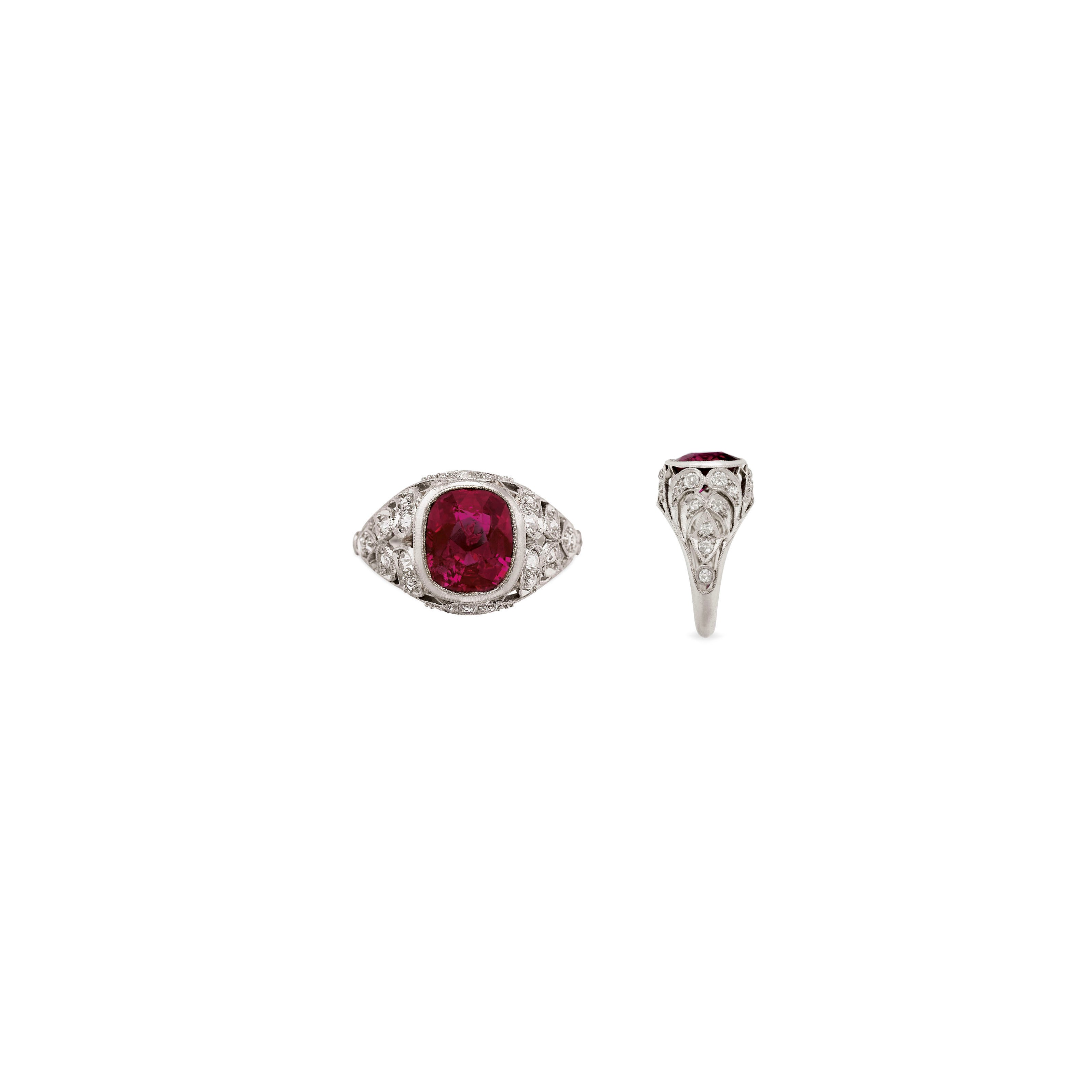 RUBY AND DIAMOND RING