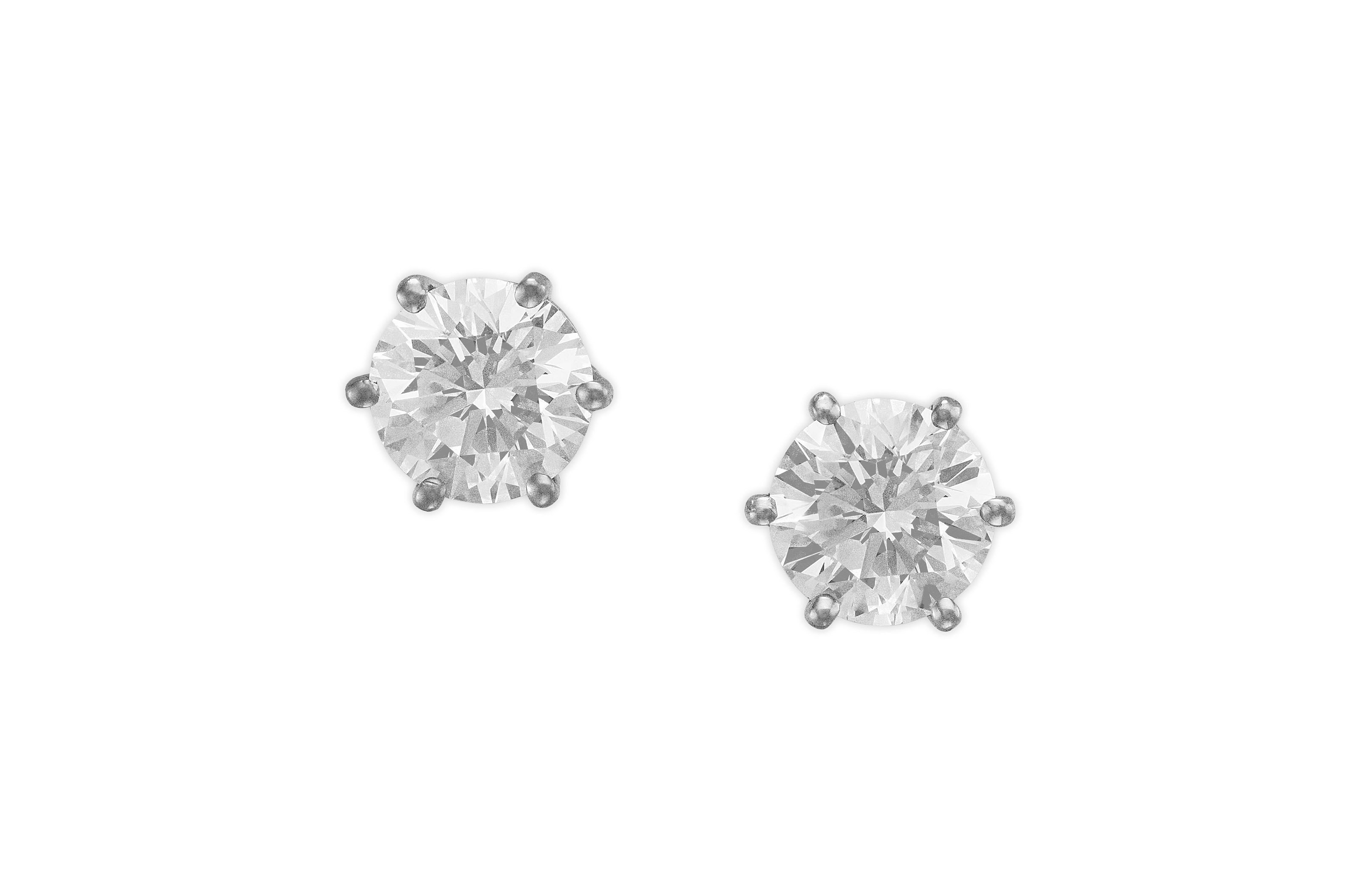 DIAMOND EAR STUDS
