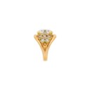 DIAMOND AND COLORED DIAMOND RING