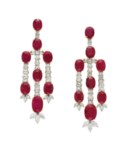 RUBY AND DIAMOND SET