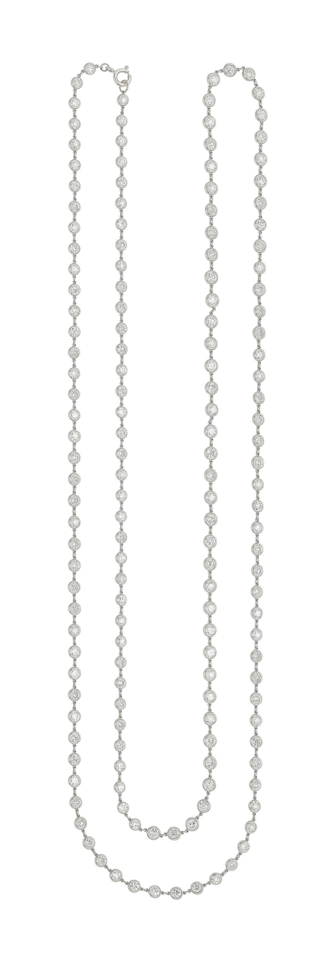 DIAMOND LONGCHAIN NECKLACE
