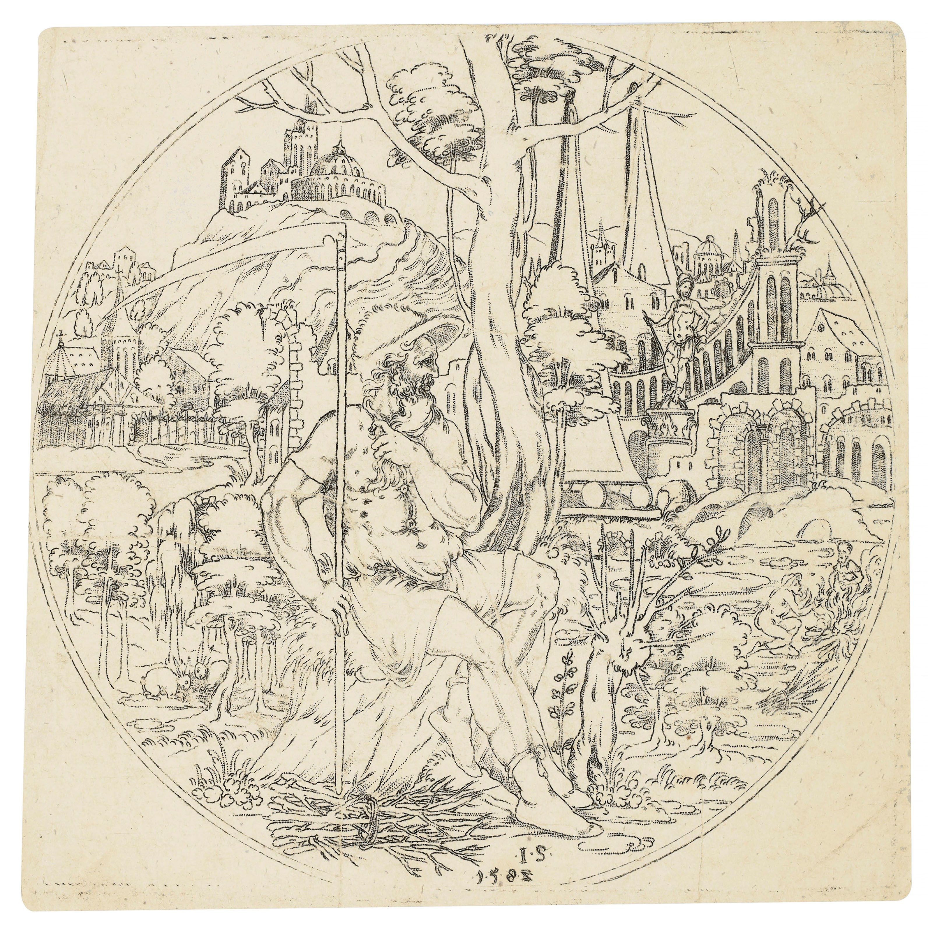 JONAS SILBER (ACTIVE 1572-1589)