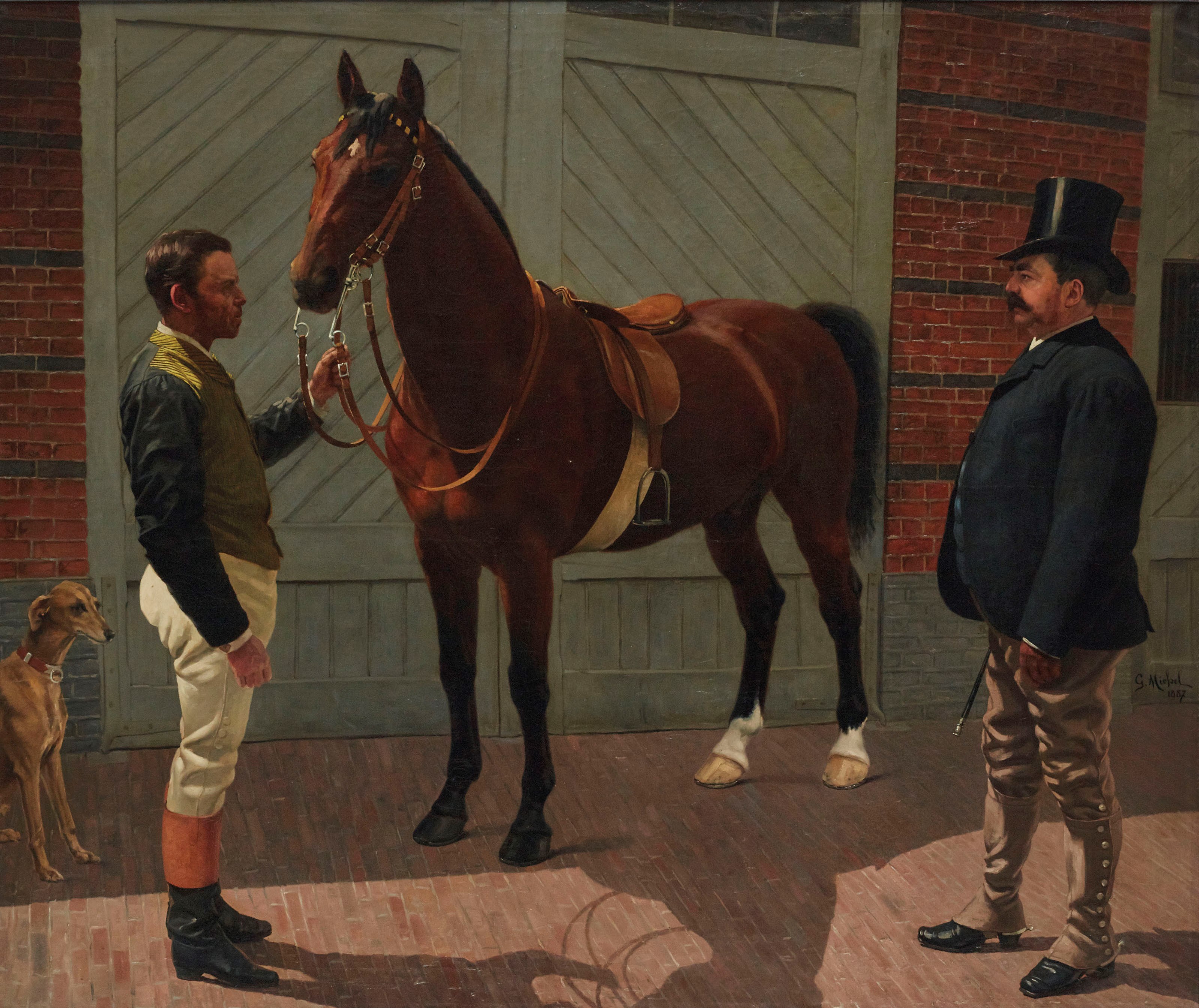 G. MICHEL (BELGE, ACTIF EN 1887)