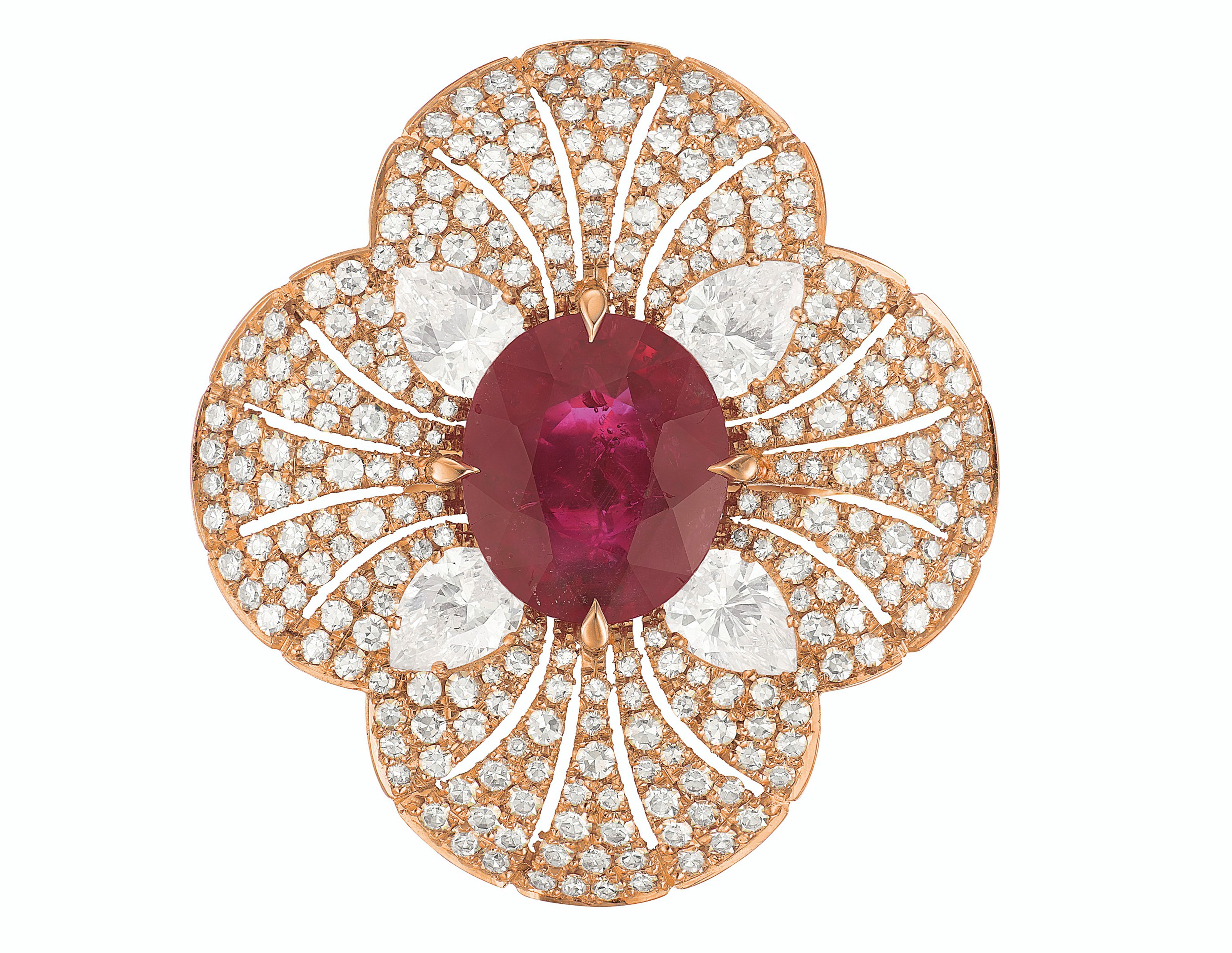 RUBY AND DIAMOND RING