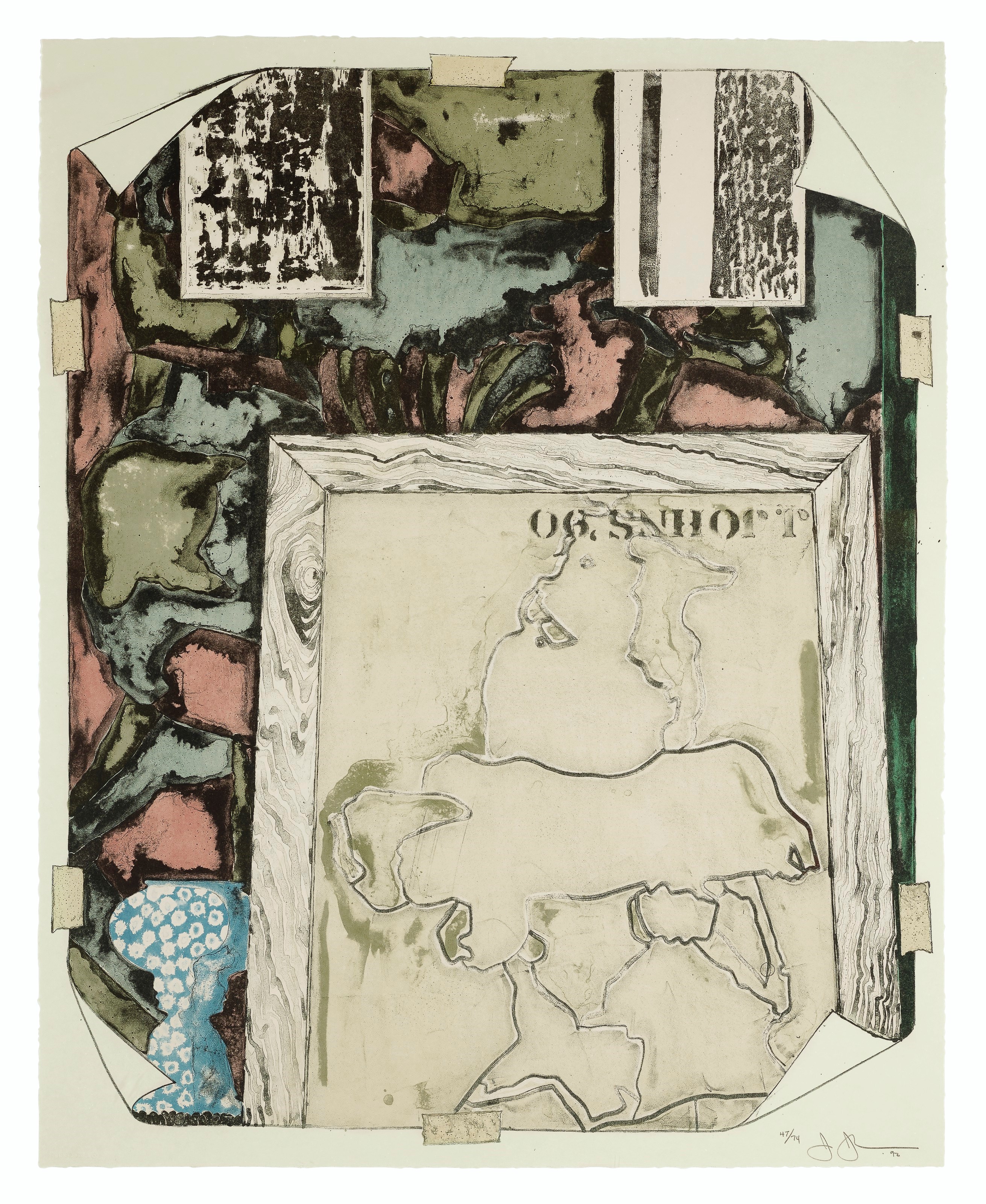 JASPER JOHNS (B. 1930)