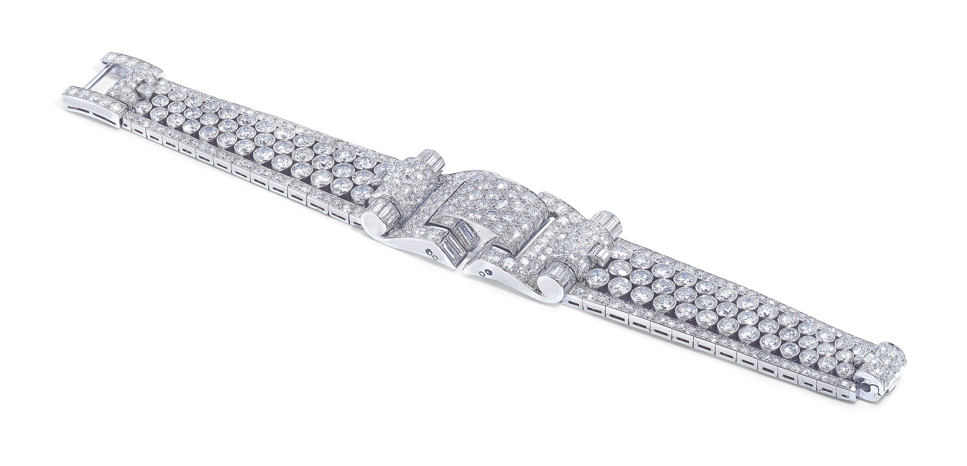 ART DECO DIAMOND BRACELET