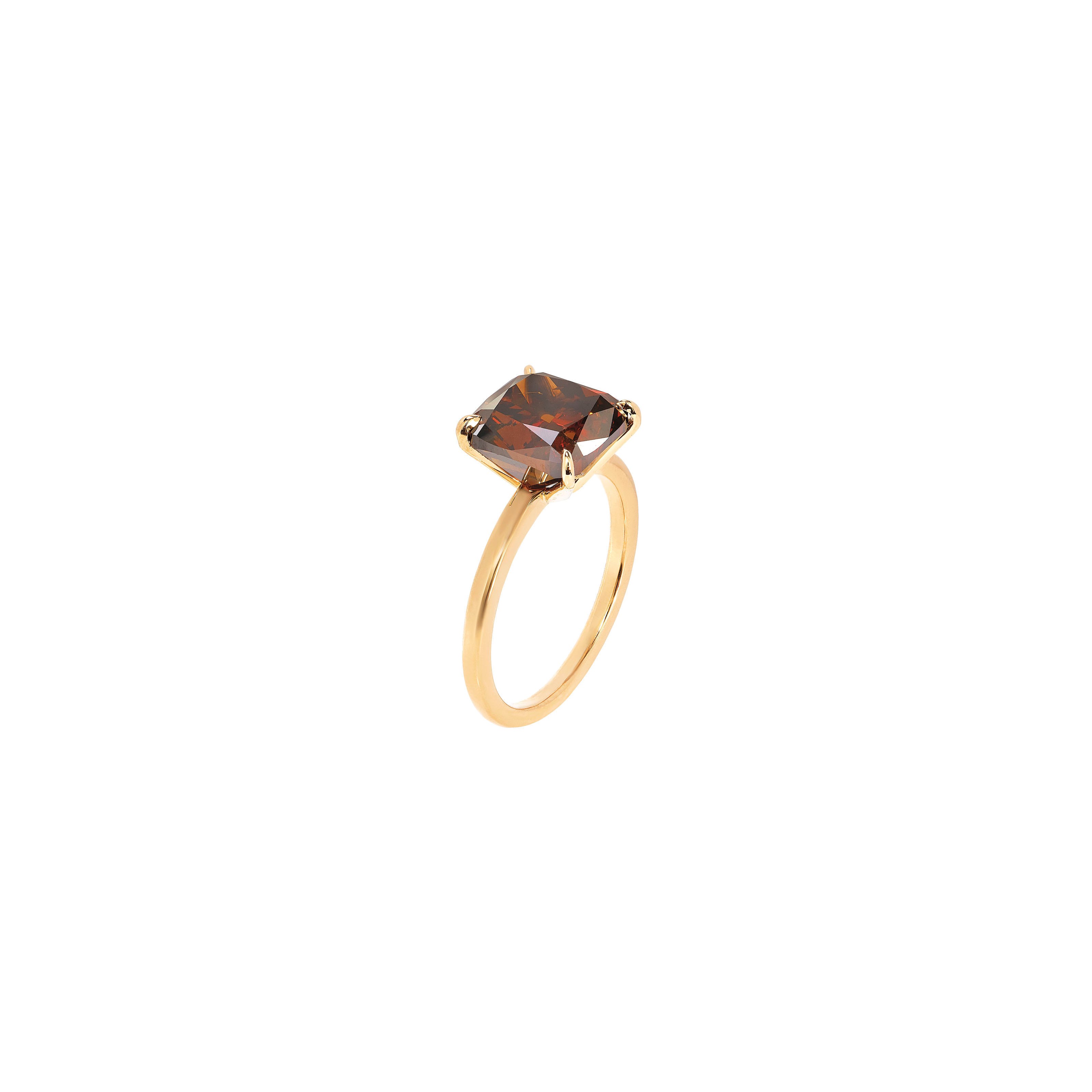 COLOURED DIAMOND RING