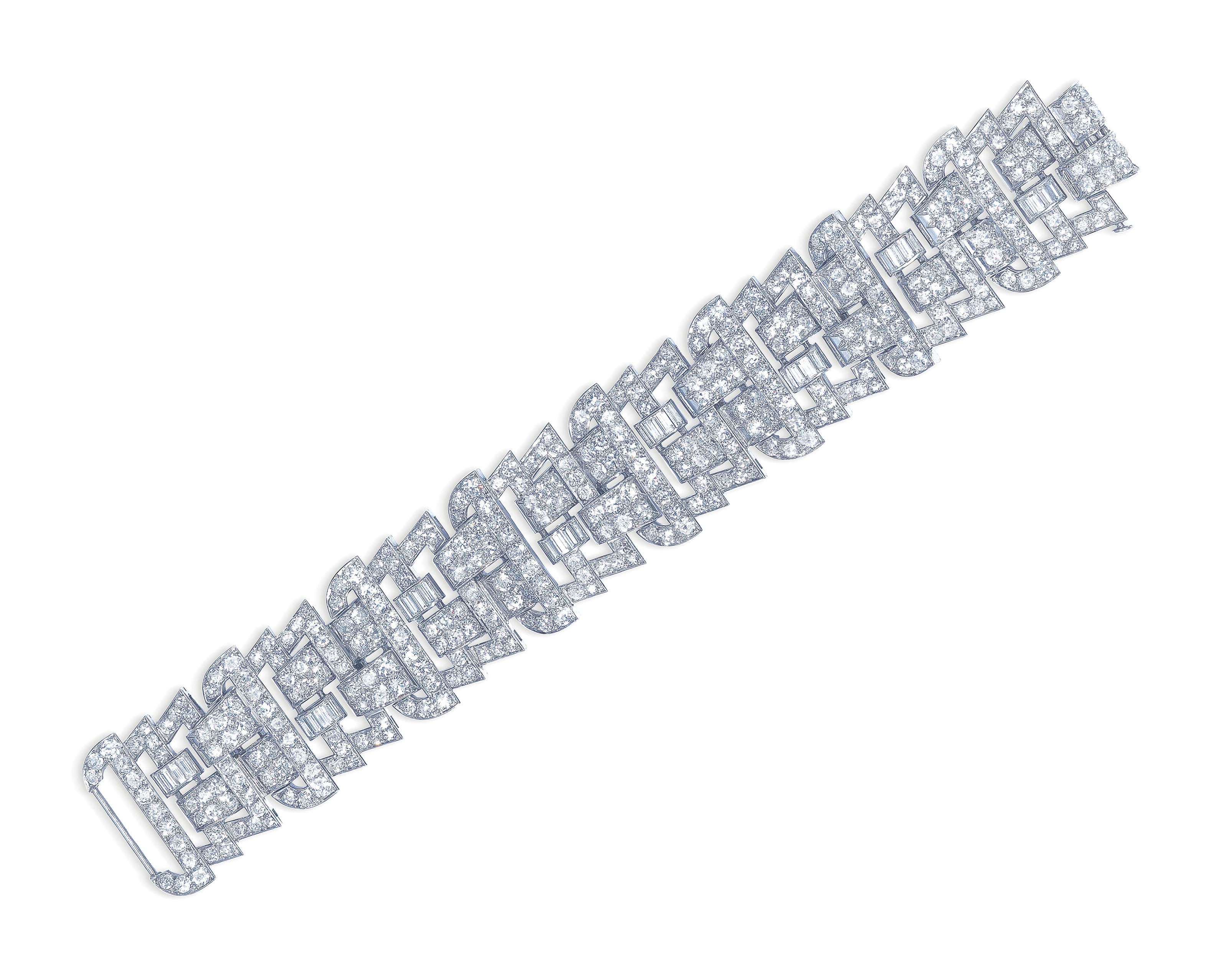 ART DECO DIAMOND BRACELET