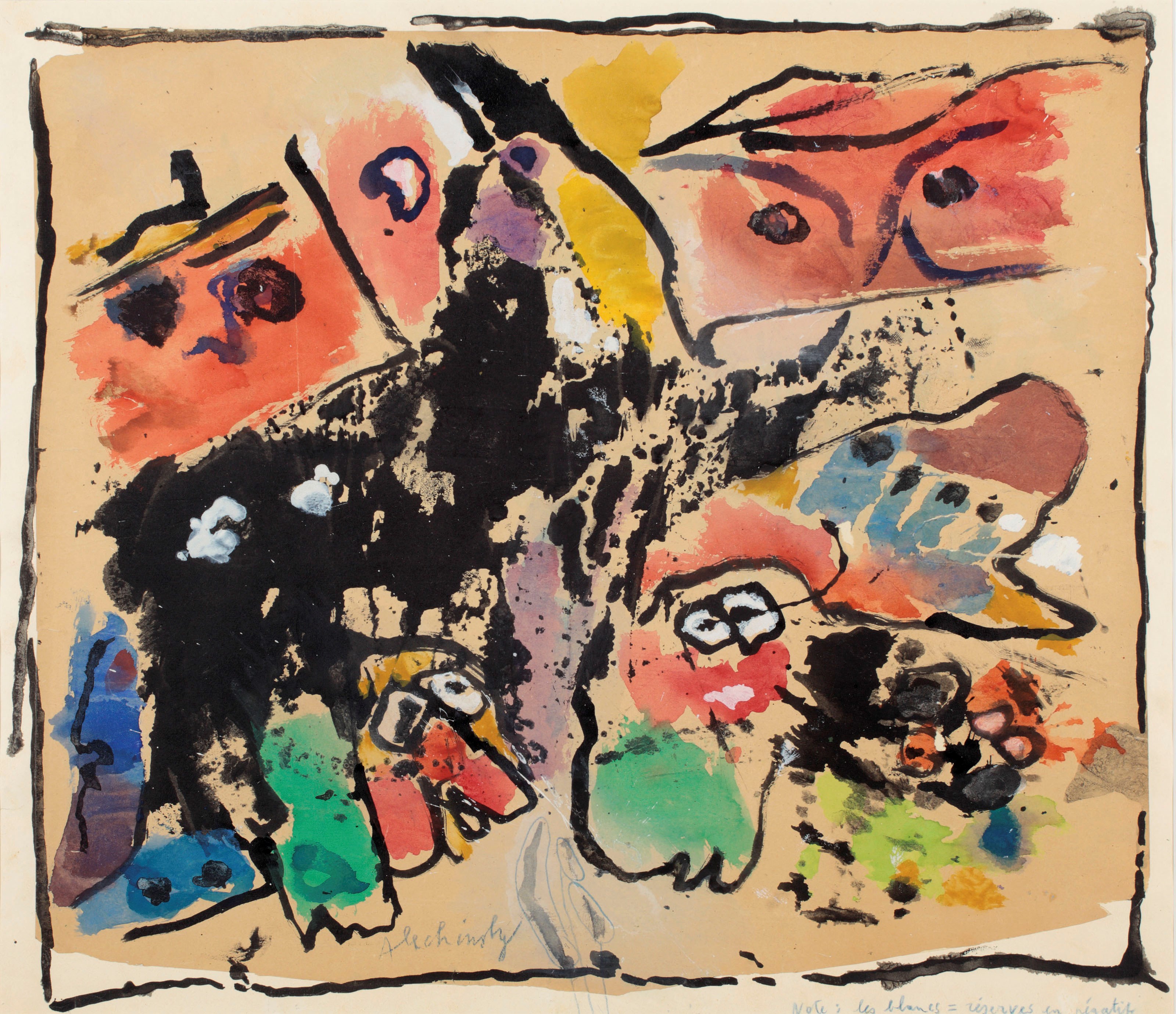 Pierre Alechinsky (b. 1927)