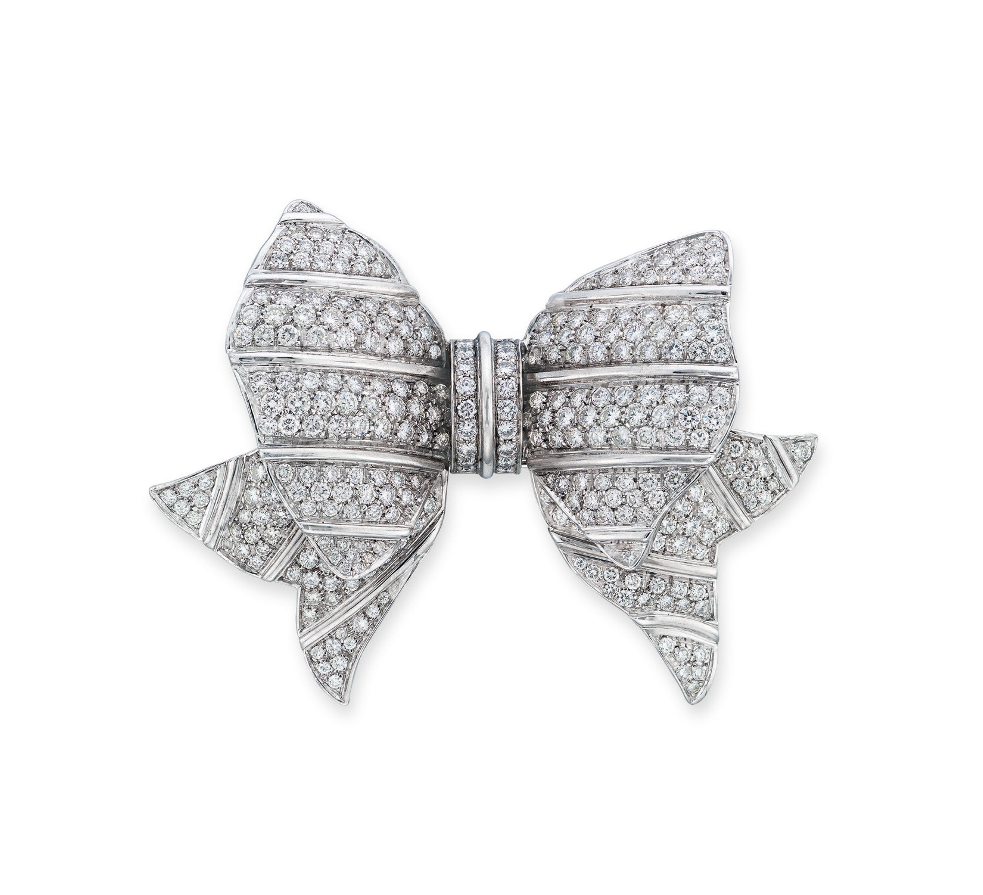 DIAMOND BOW BROOCH, REPOSSI