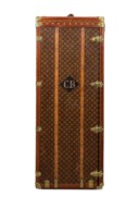 A MONOGRAM CANVAS MAIL TRUNK
