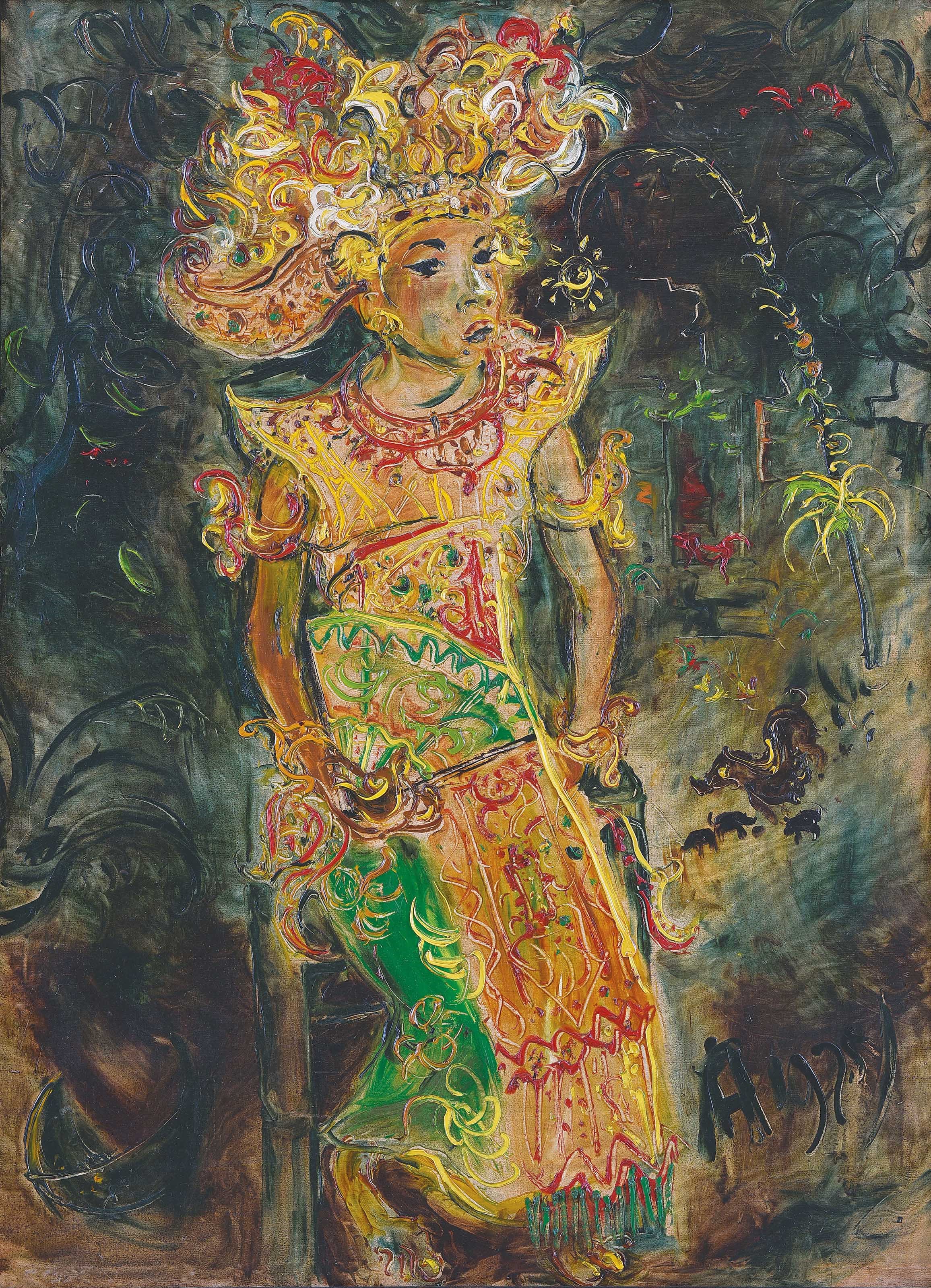 AFFANDI (INDONESIA, 1907-1990)