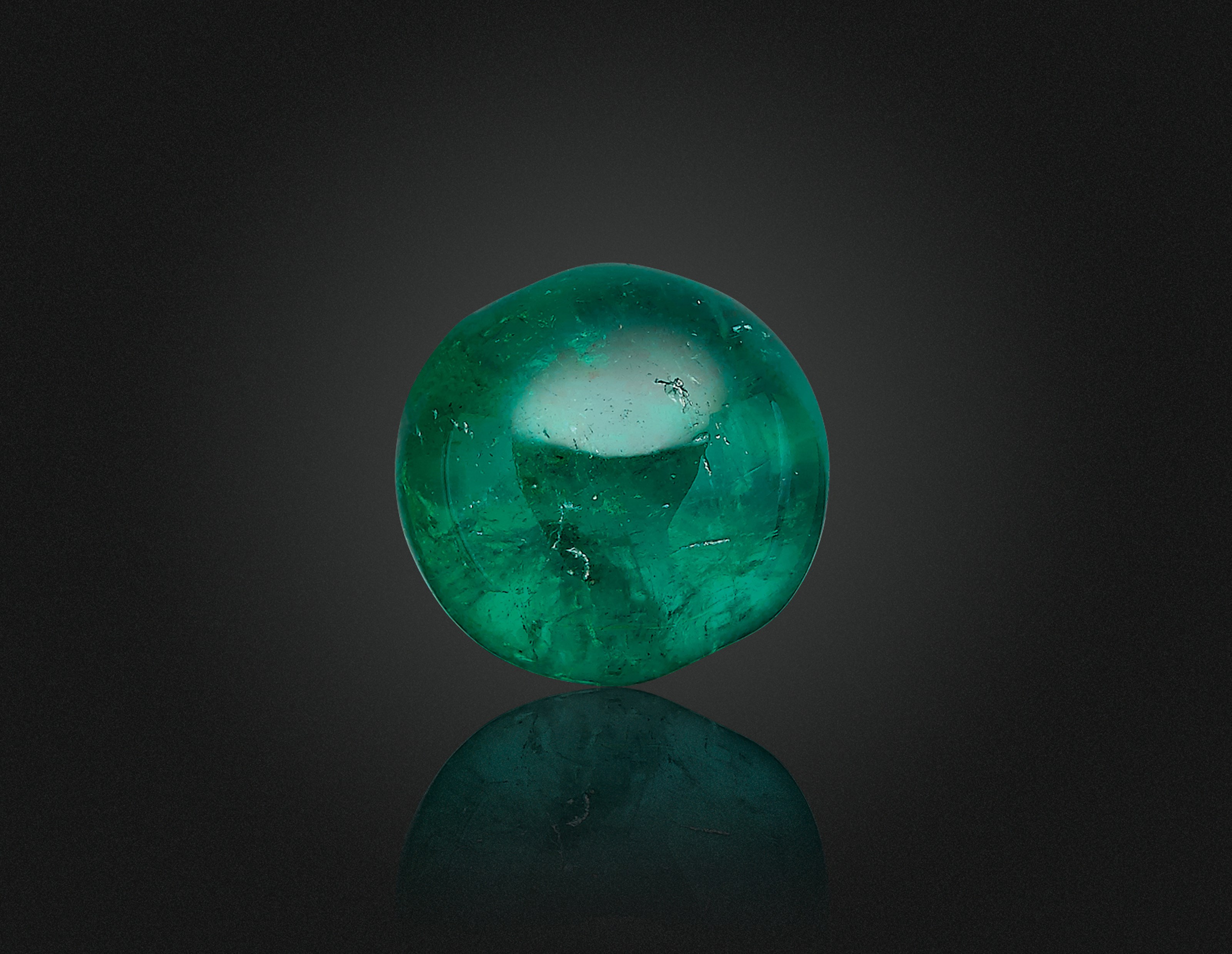 AN EMERALD BUTTON
