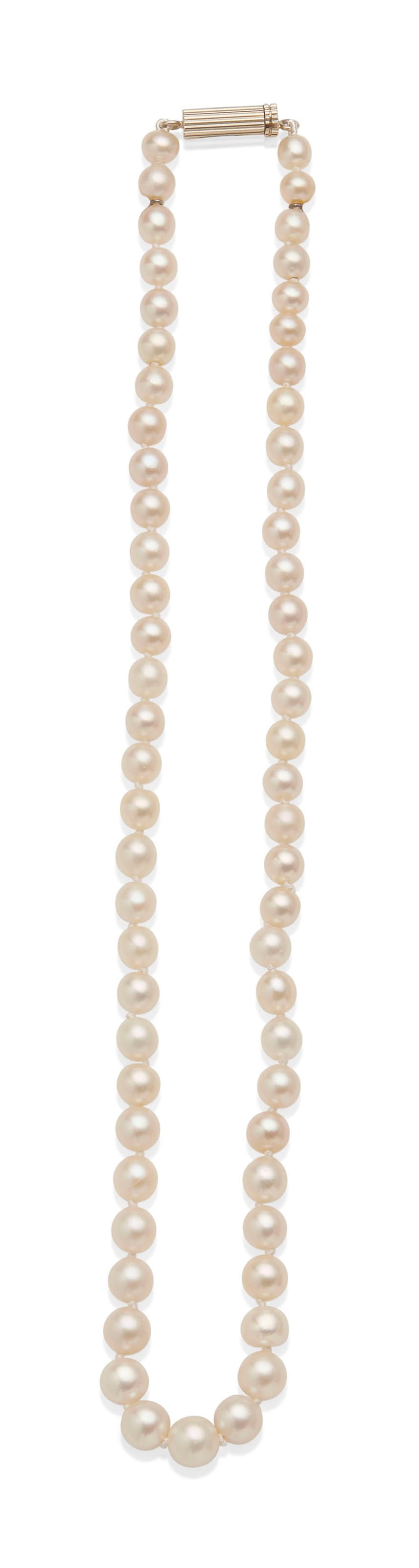 COLLIER PERLES FINES
