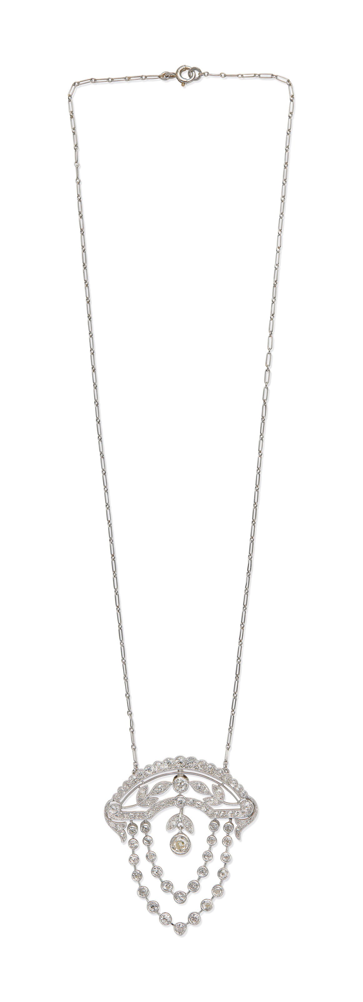 COLLIER BELLE ÉPOQUE DIAMANTS
