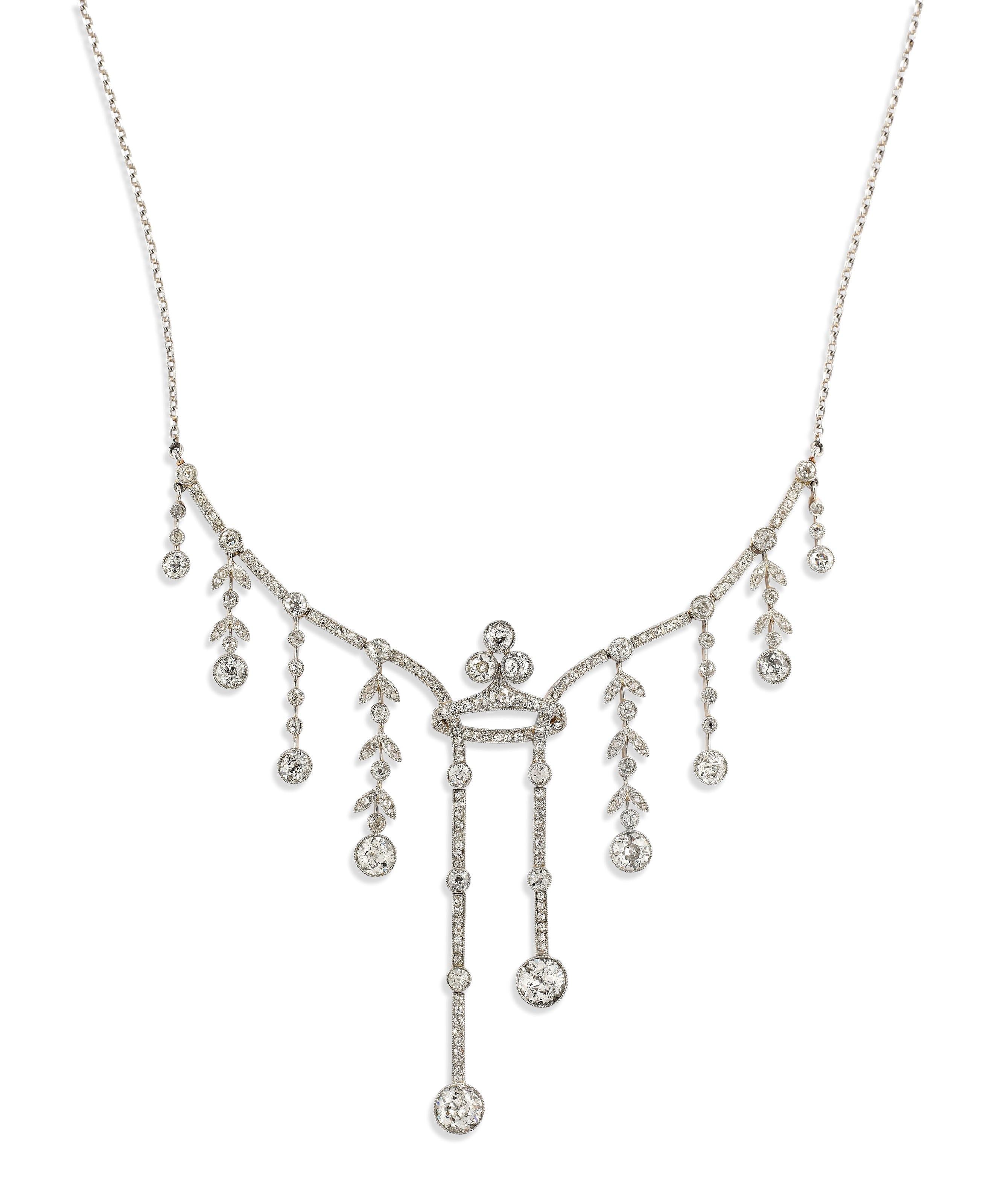 COLLIER BELLE ÉPOQUE DIAMANTS