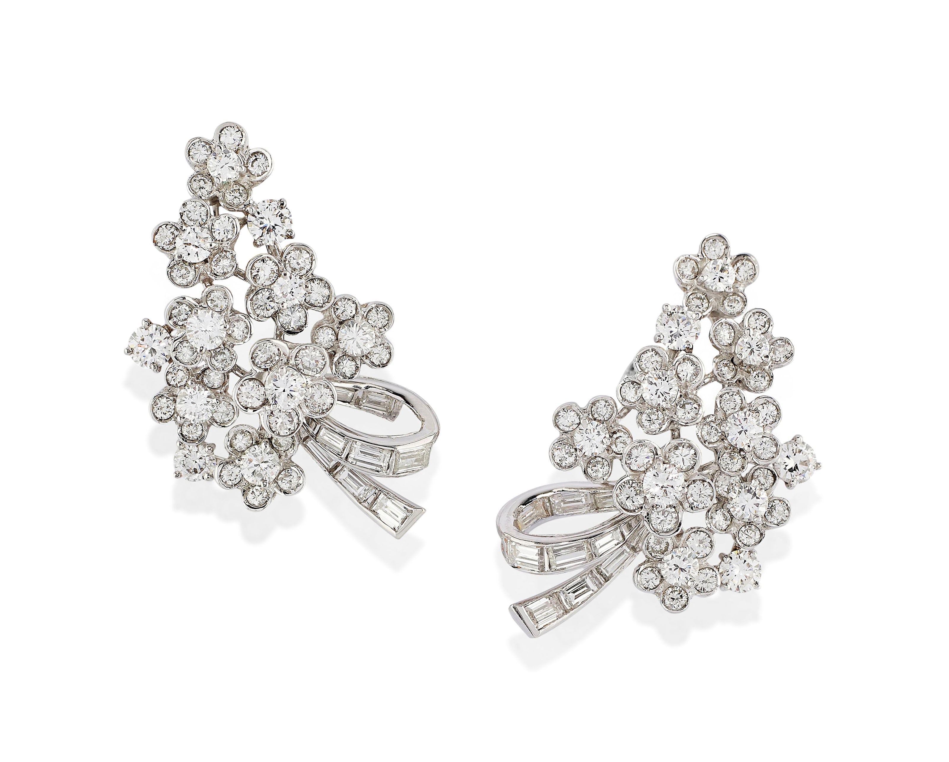 BOUCLES D’OREILLES DIAMANTS