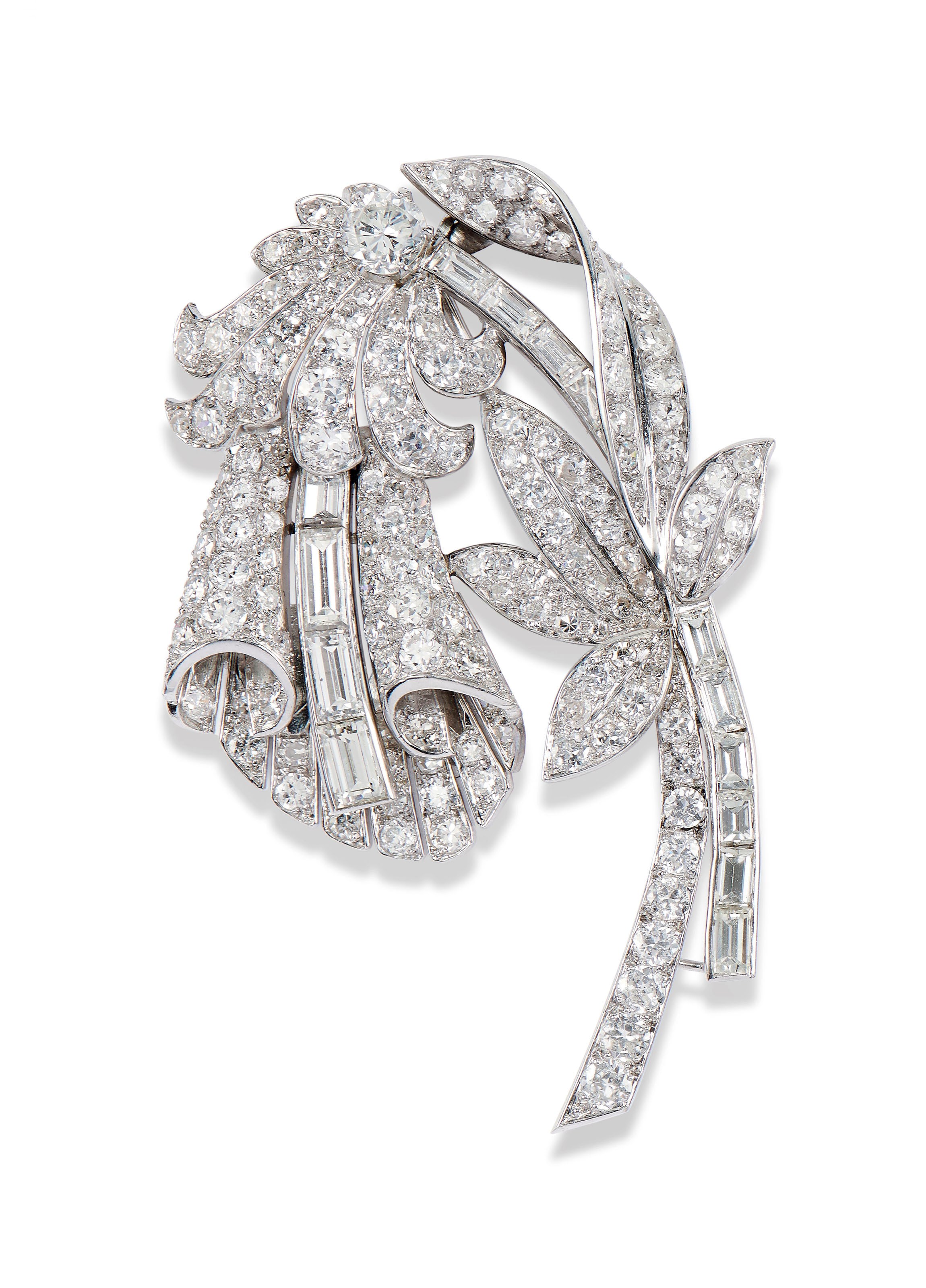 BROCHE DIAMANTS