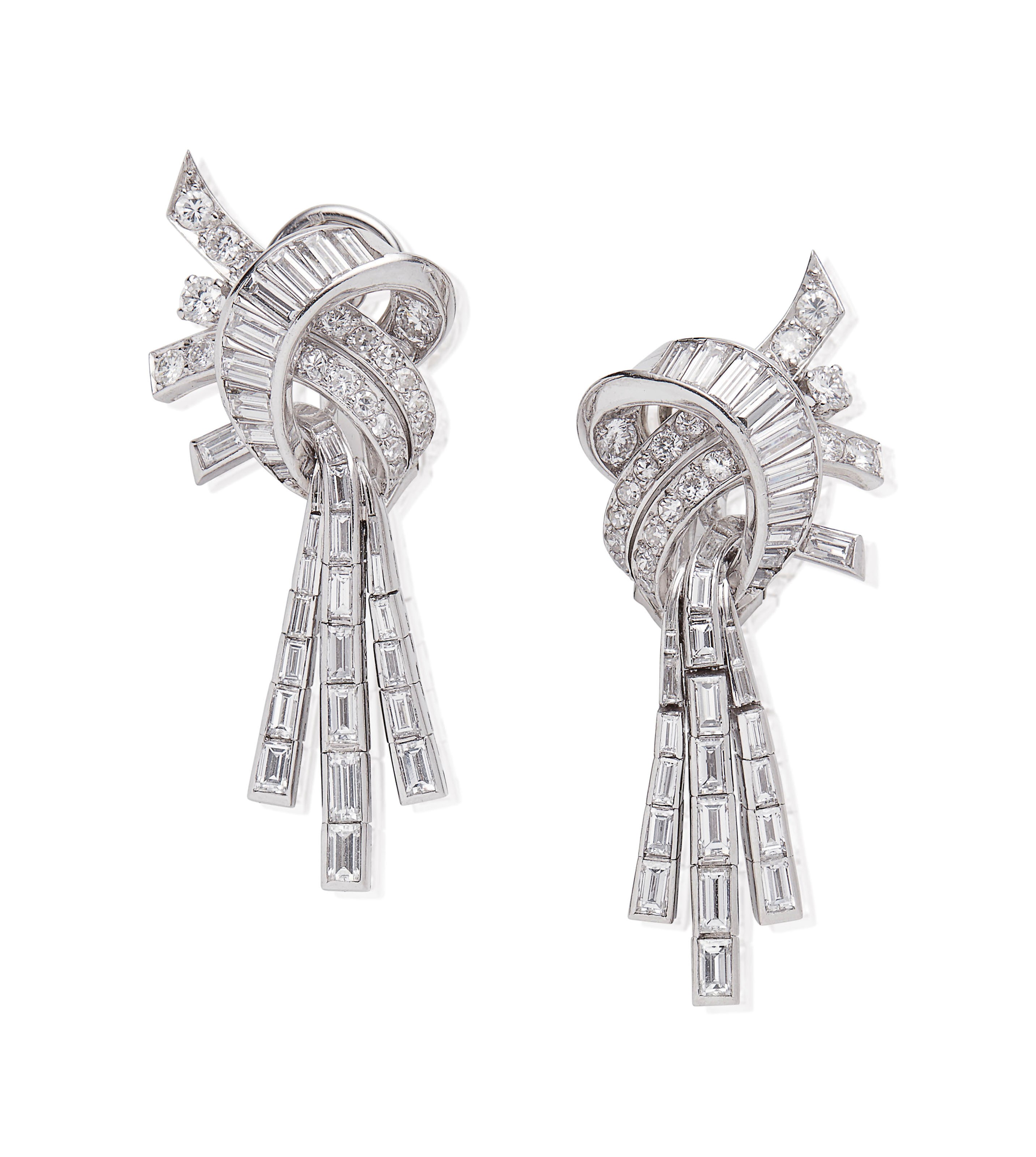 BOUCLES D'OREILLES DIAMANTS