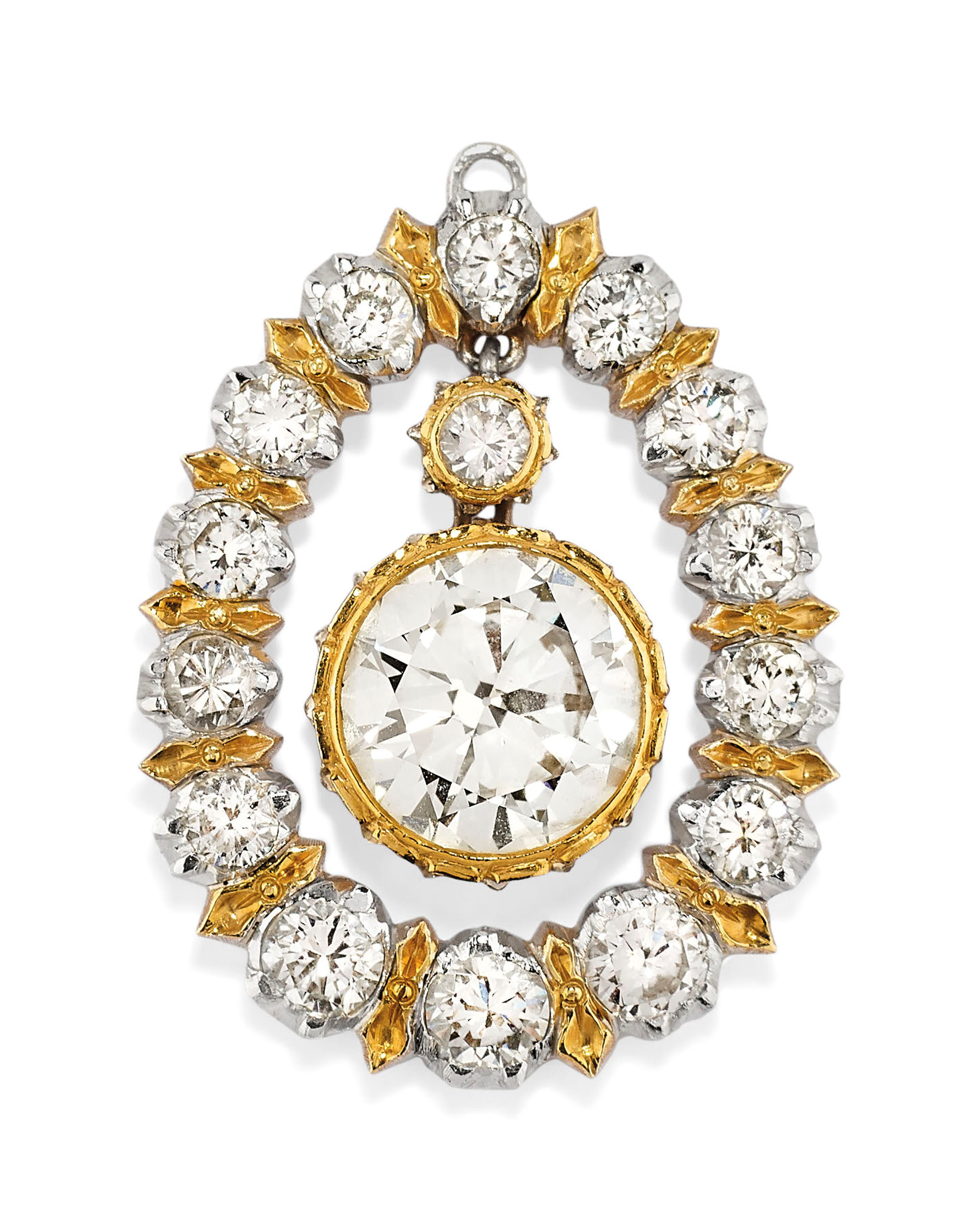 PENDENTIF DIAMANTS