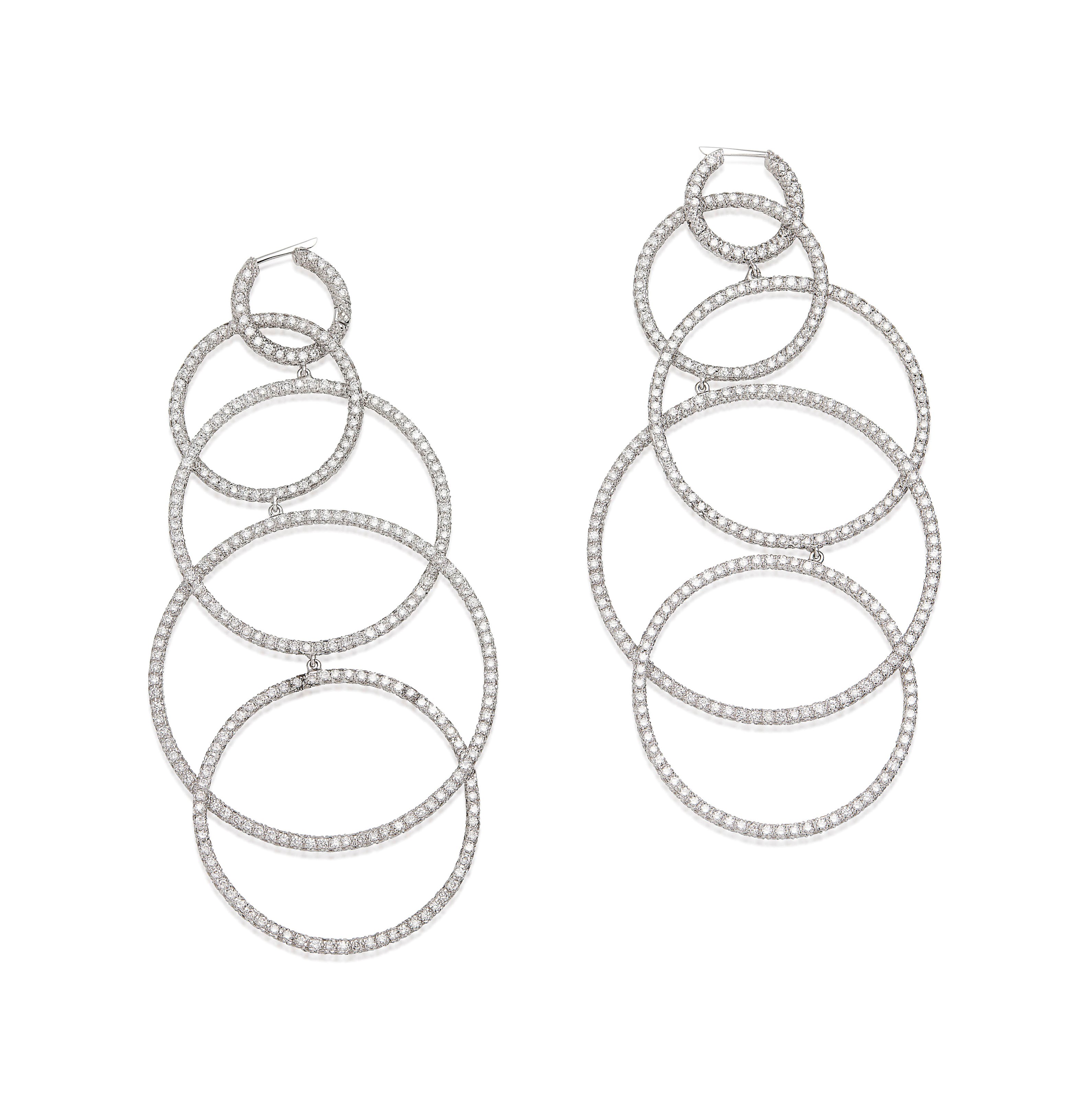 BOUCLES D'OREILLES DIAMANTS