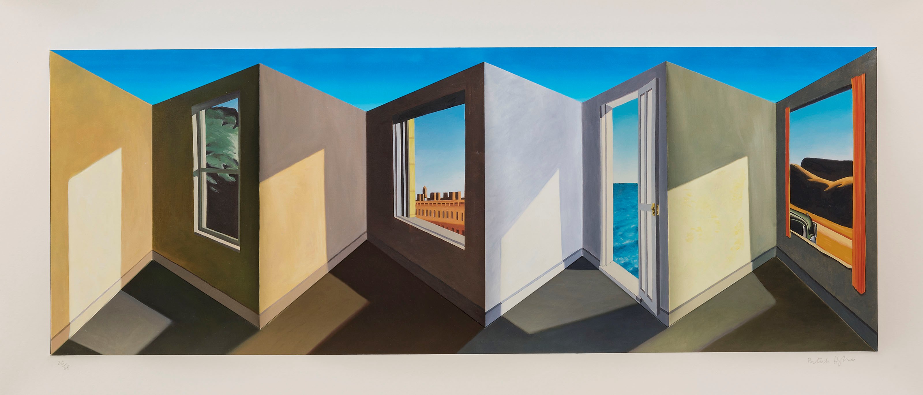 PATRICK HUGHES (B. 1939)