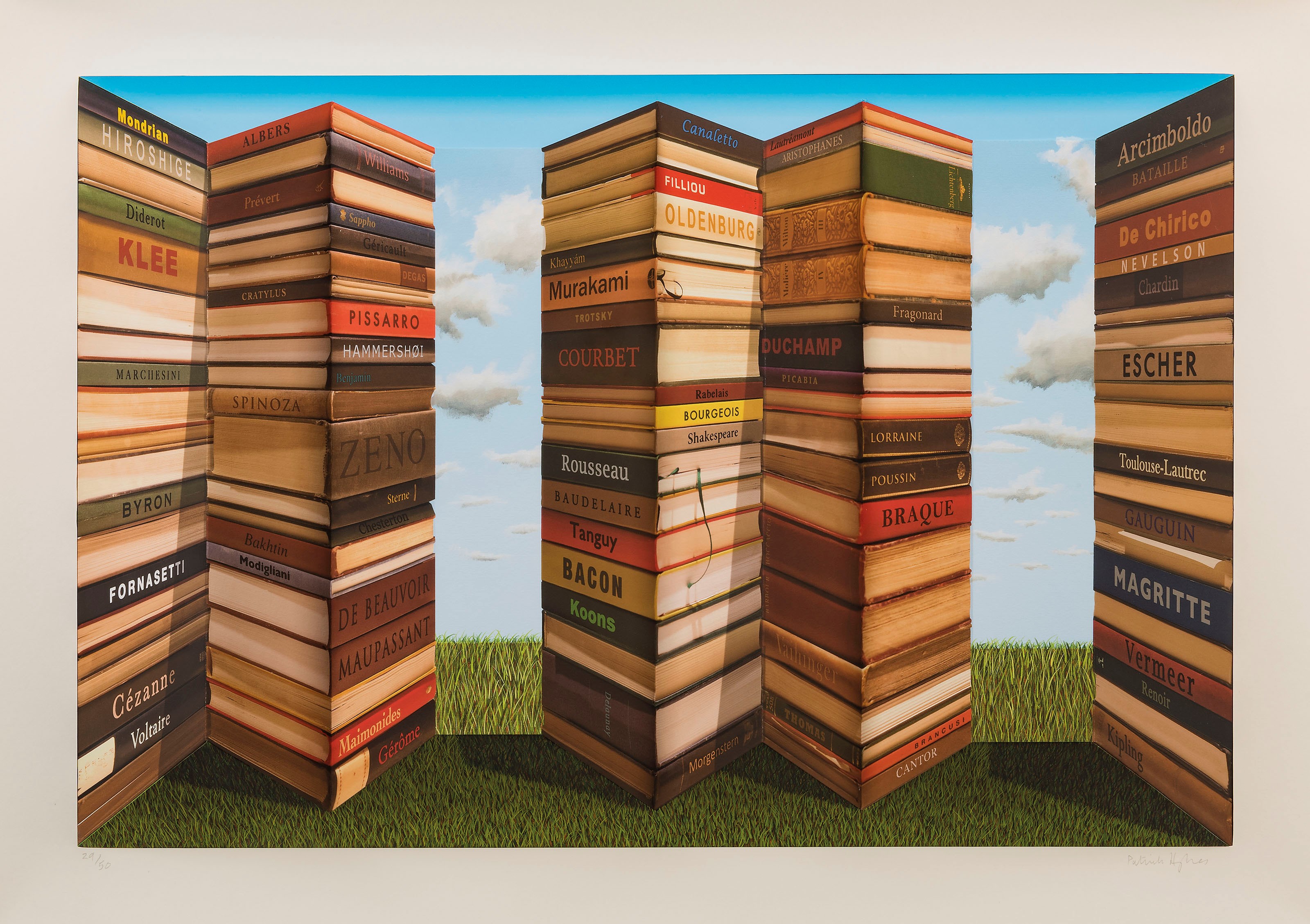 PATRICK HUGHES (B. 1939)