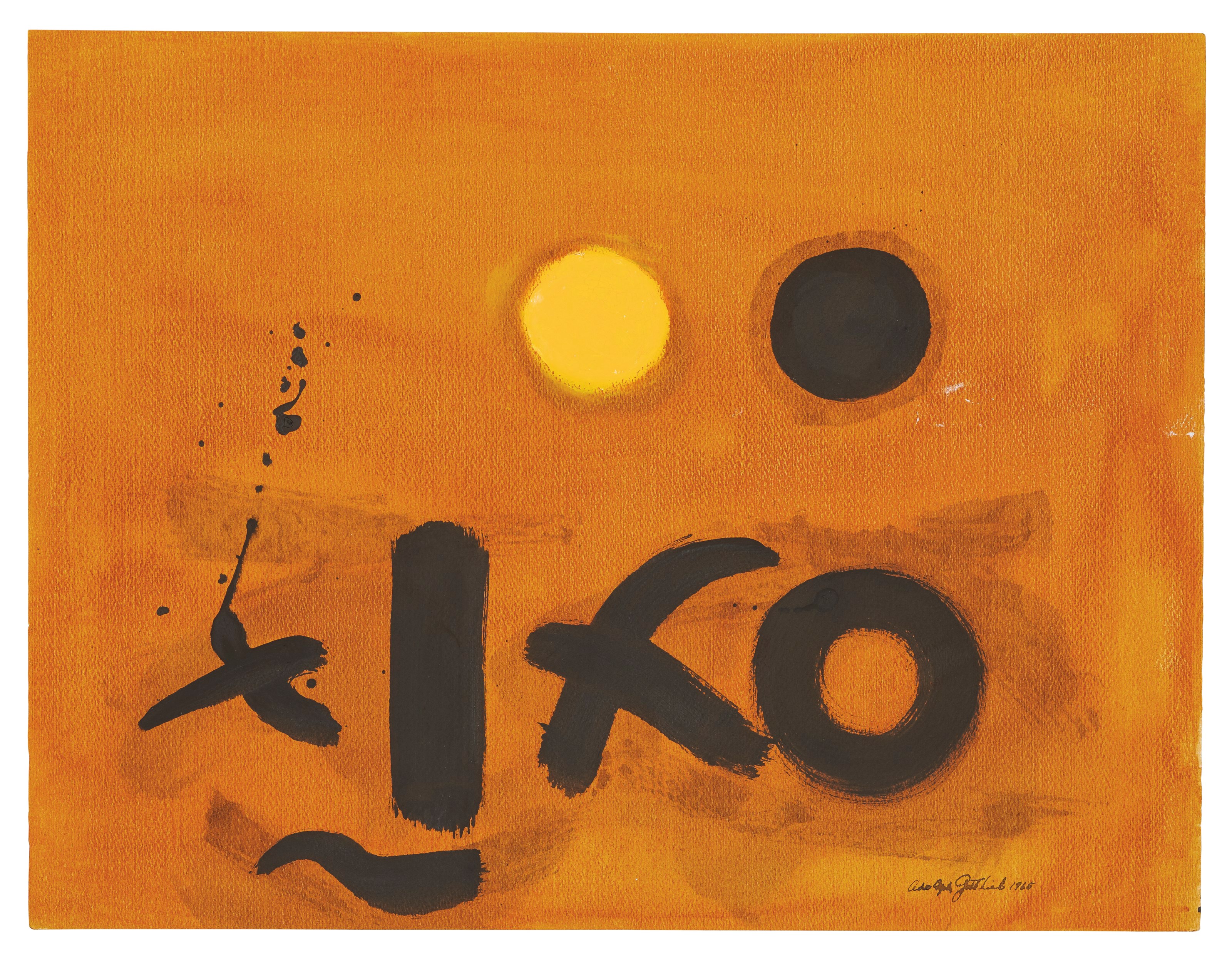 Adolph Gottlieb (1903-1974)