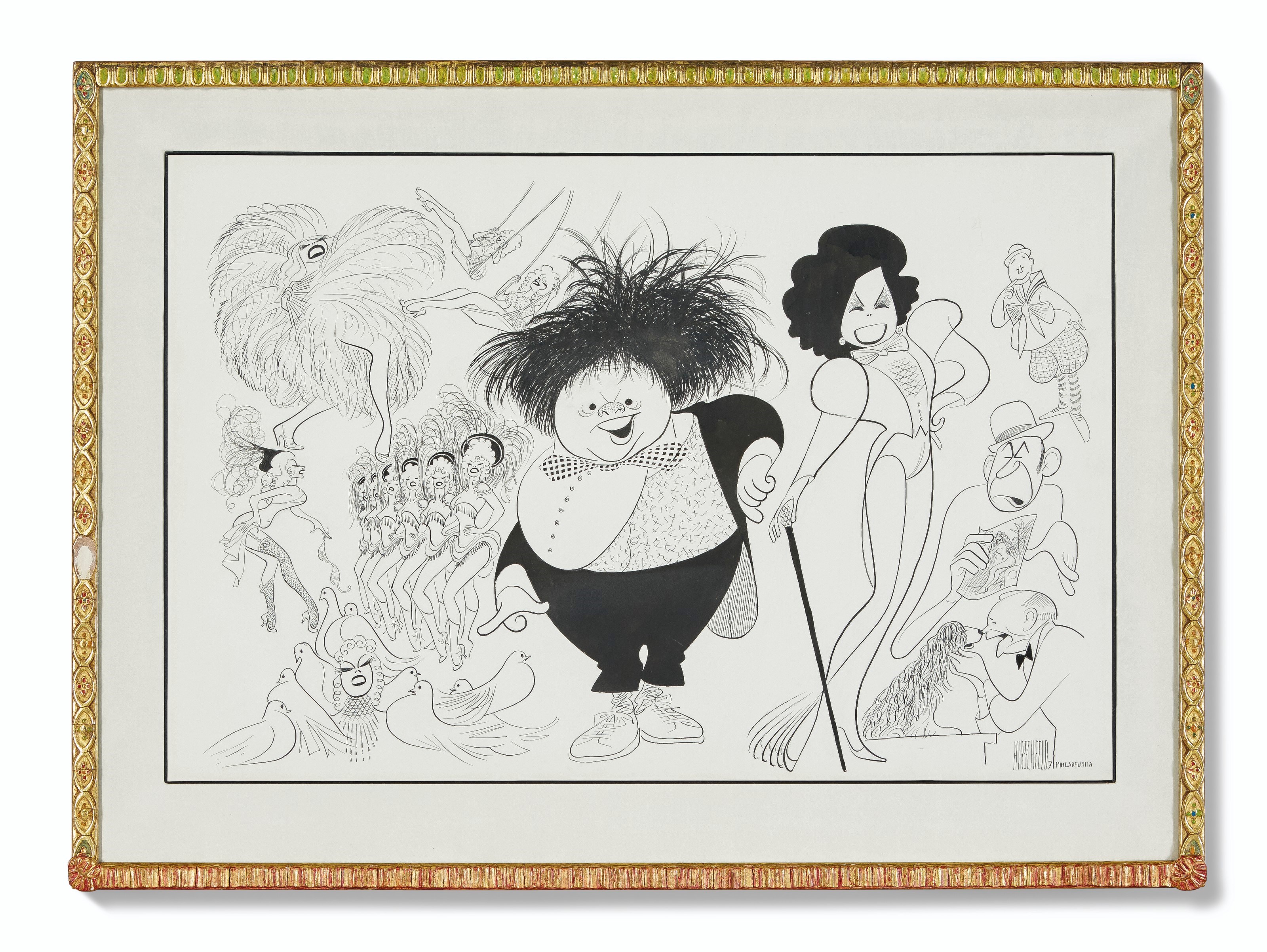 Albert Hirschfeld (American, 1903-2003)