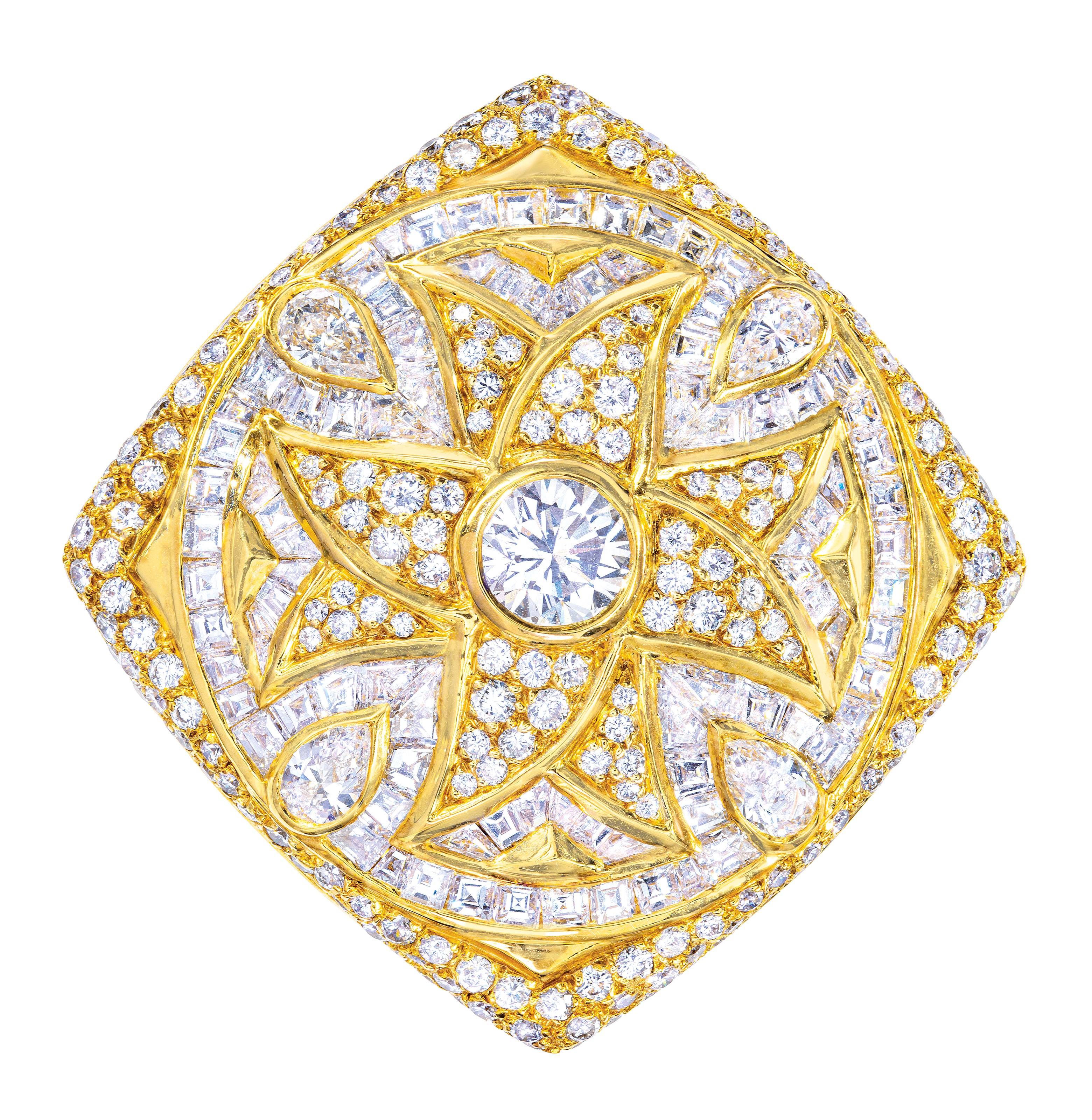 DIAMOND BROOCH, BULGARI